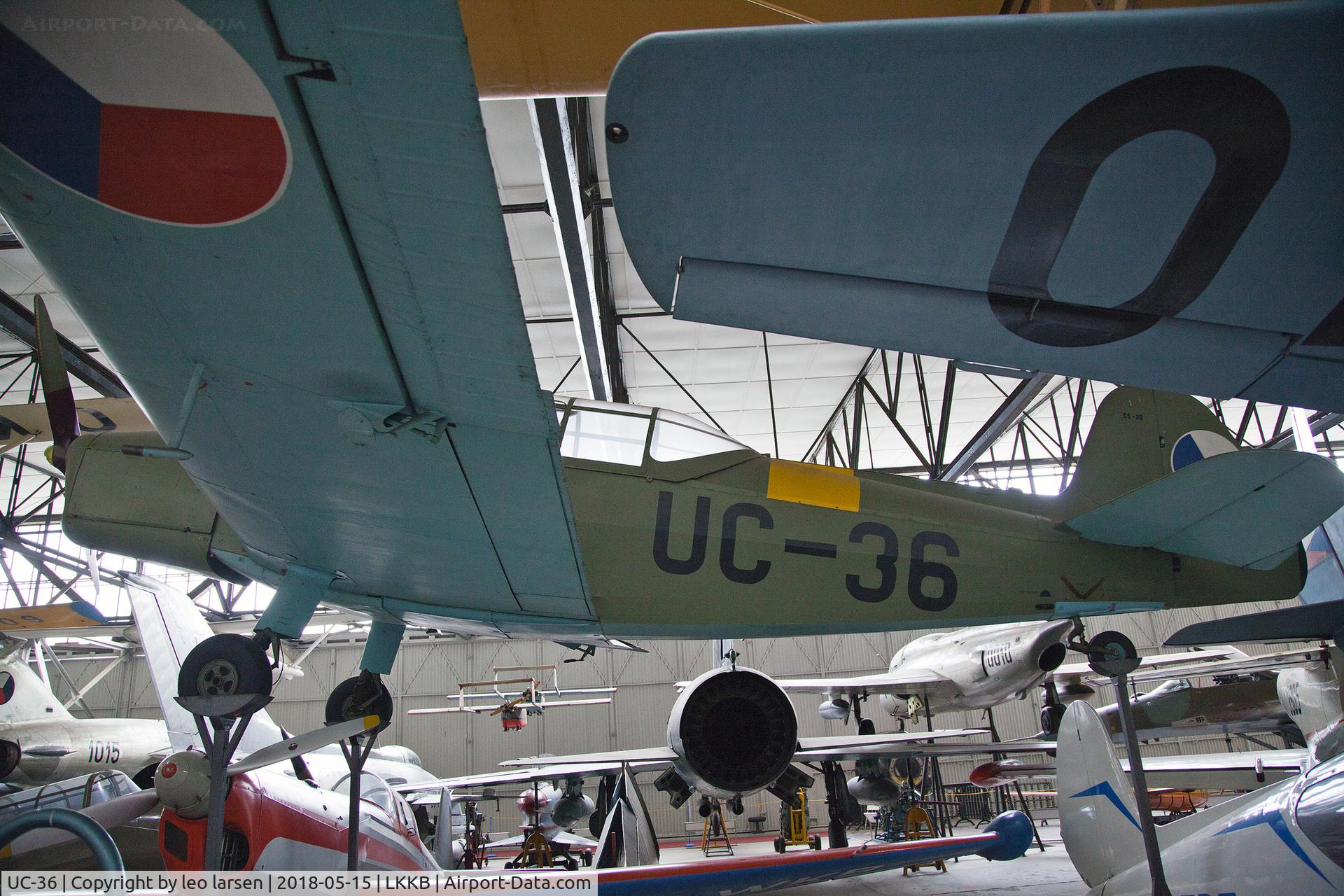 UC-36, Zlin Z-26 Trener C/N 36, Kebly Air Museum 15.5.2018
