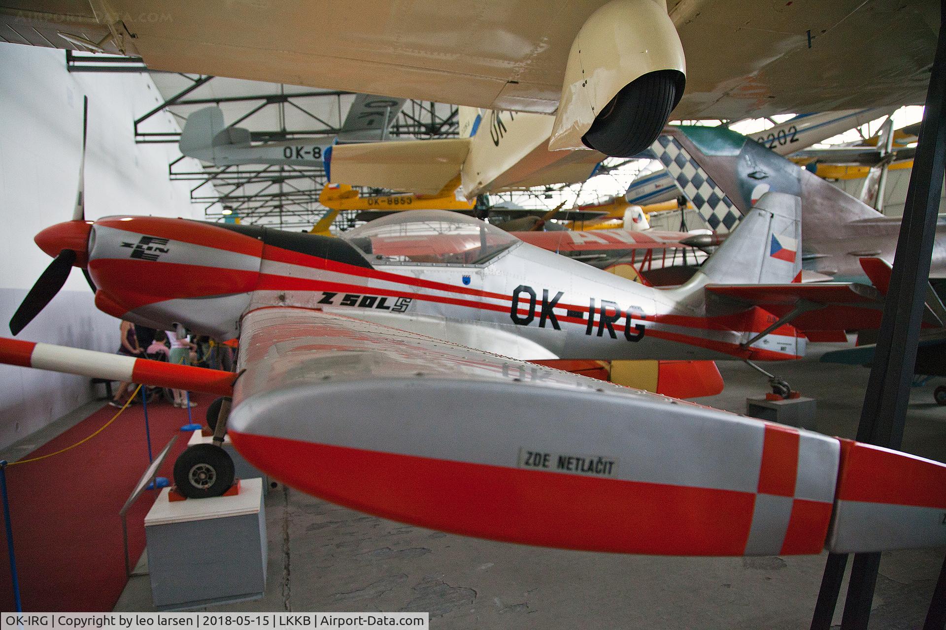 OK-IRG, 1978 Zlin Z-50LS C/N 0017, Kebly Air Museum 15.5.2018