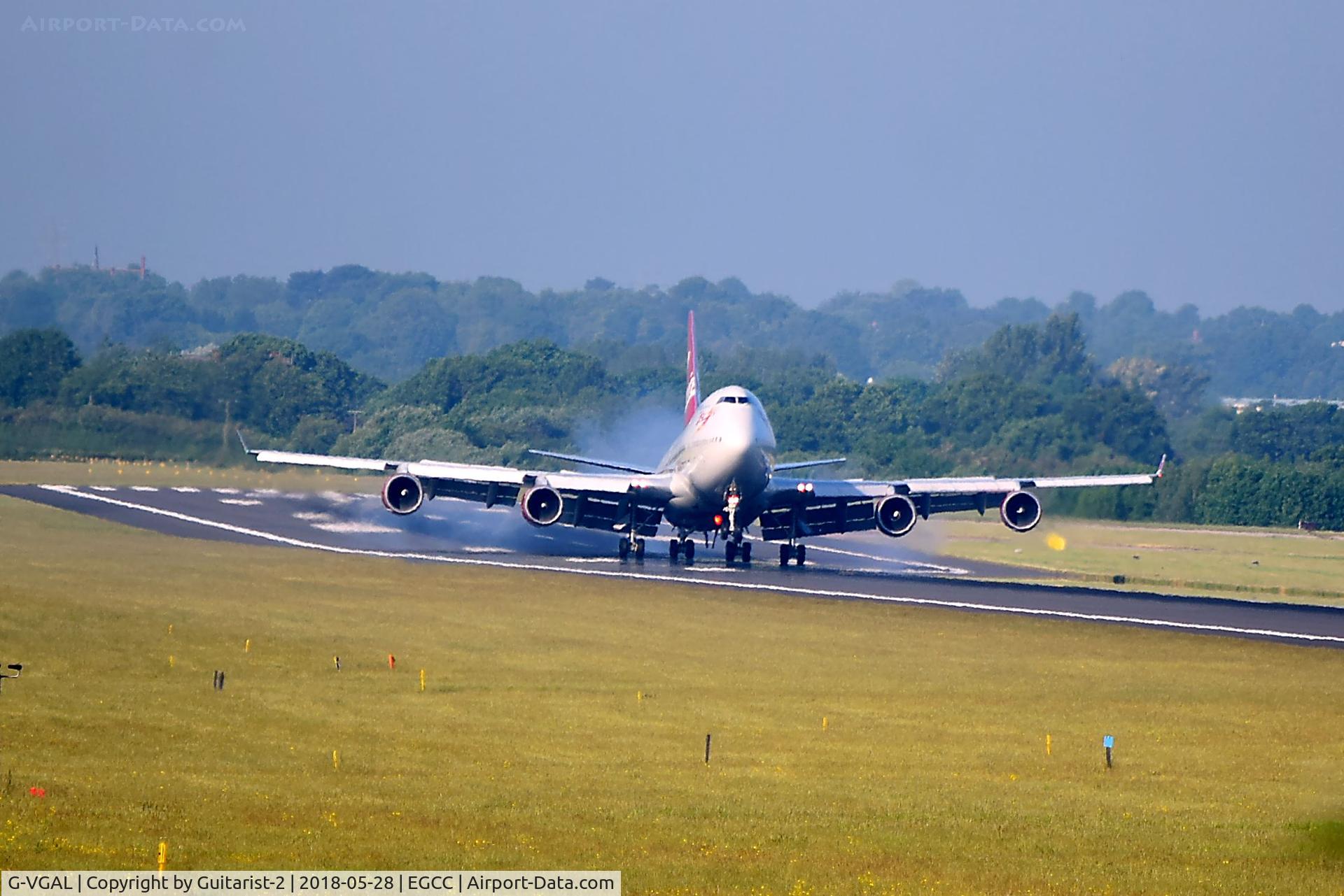 G-VGAL, 2001 Boeing 747-443 C/N 32337, At Manchester