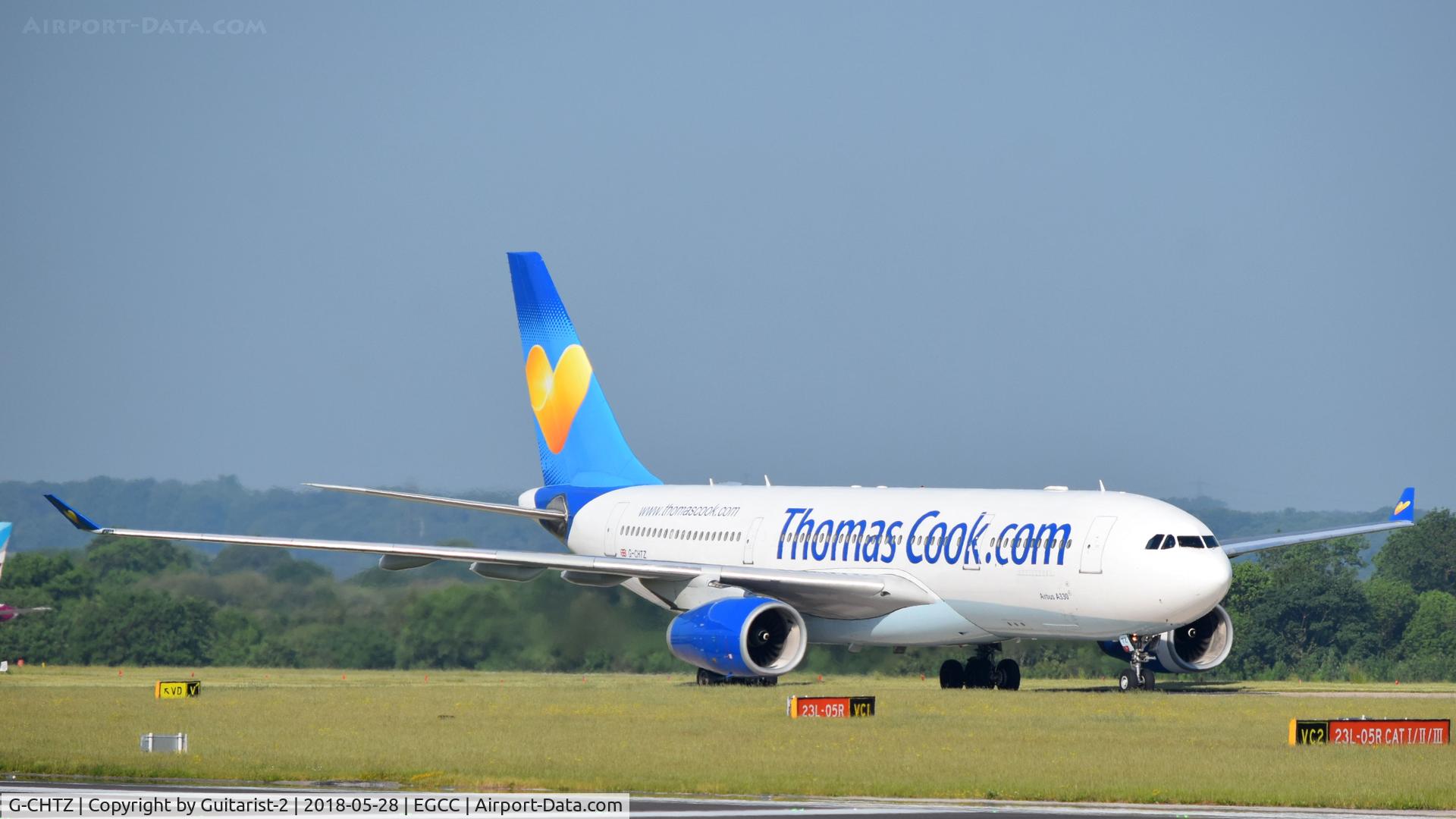 G-CHTZ, 2001 Airbus A330-243 C/N 398, At Manchester