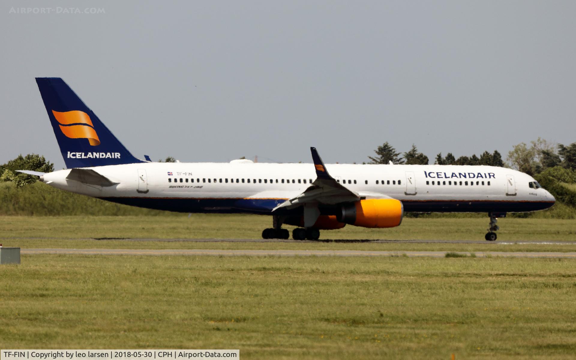 TF-FIN, 1997 Boeing 757-208 C/N 28989, Copenhagen 30.5.2018