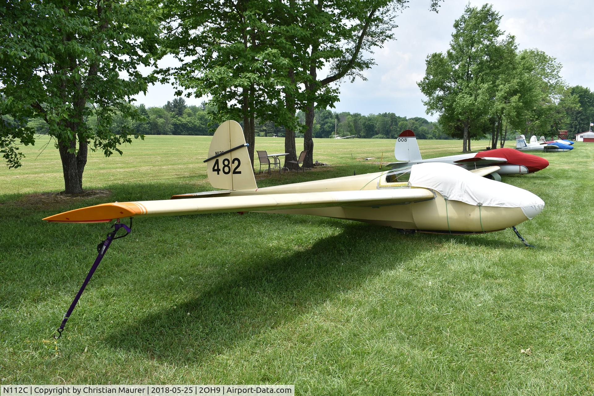 N112C, 1970 Schweizer SGS 1-26C C/N 482, Schweizer 1-26C