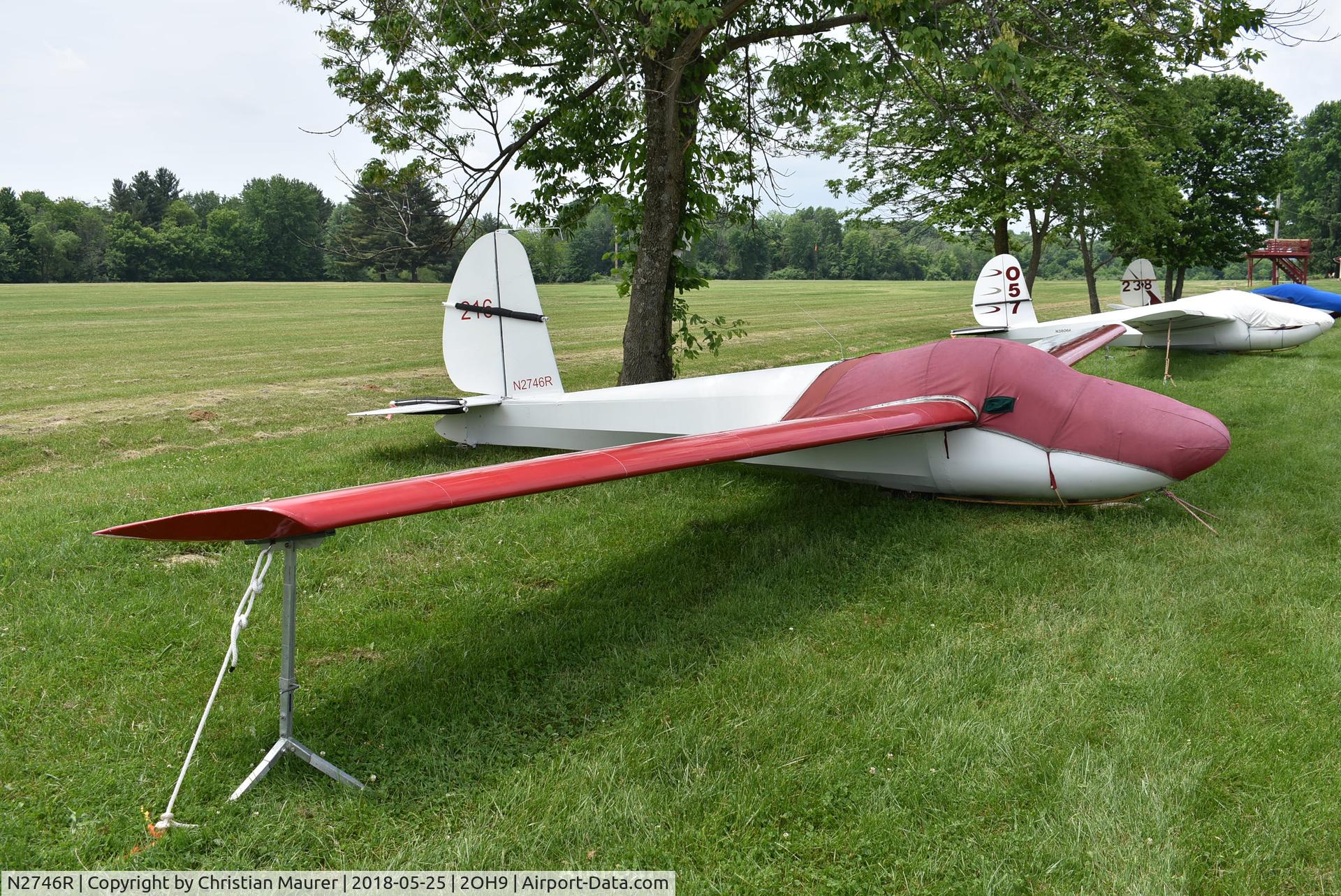 N2746R, 1963 Schweizer SGS 1-26B C/N 216, Schweizer SGS 1-26B