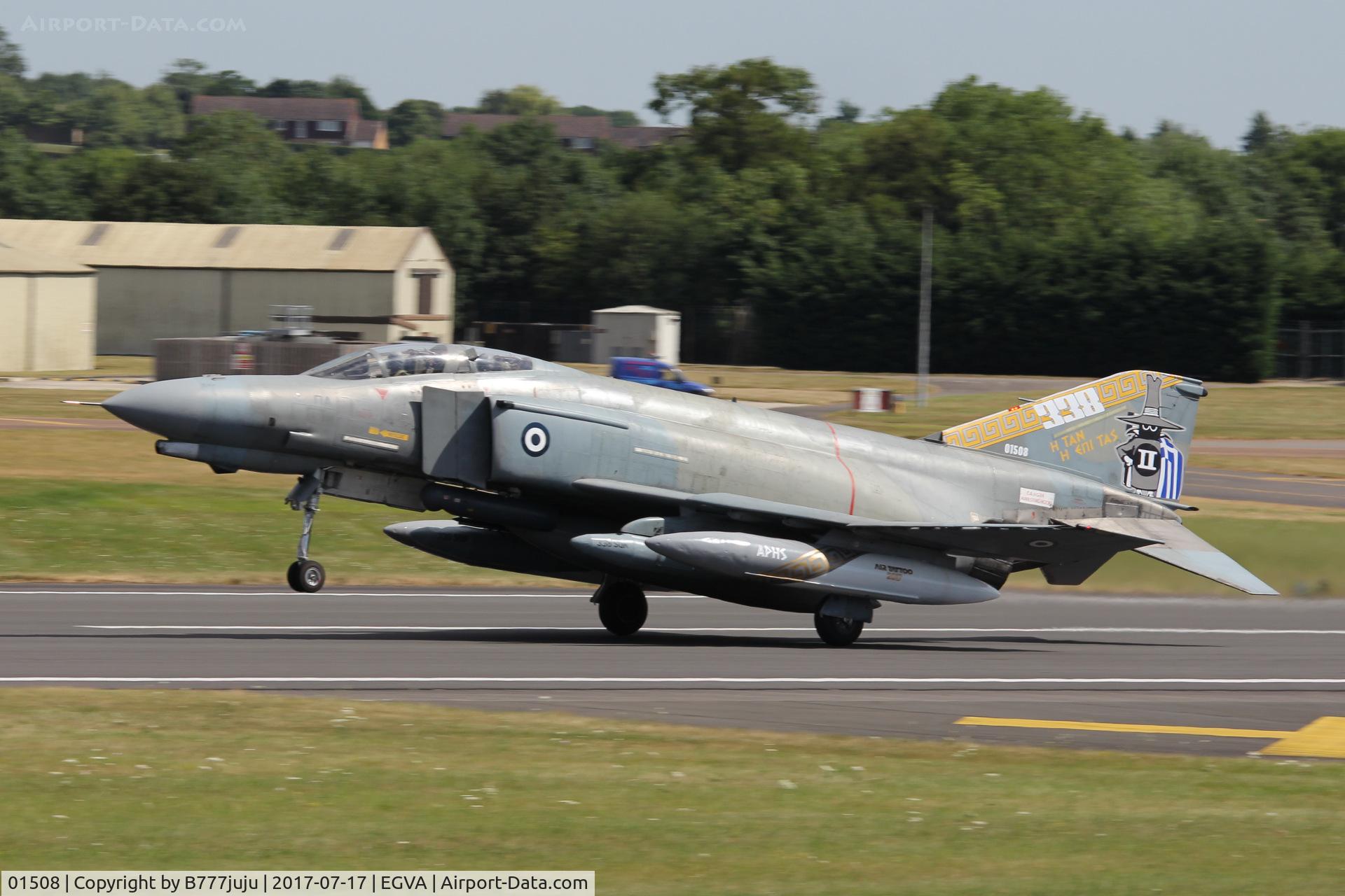 01508, McDonnell Douglas F-4E AUP Phantom II C/N 4470, at TATOO 2017