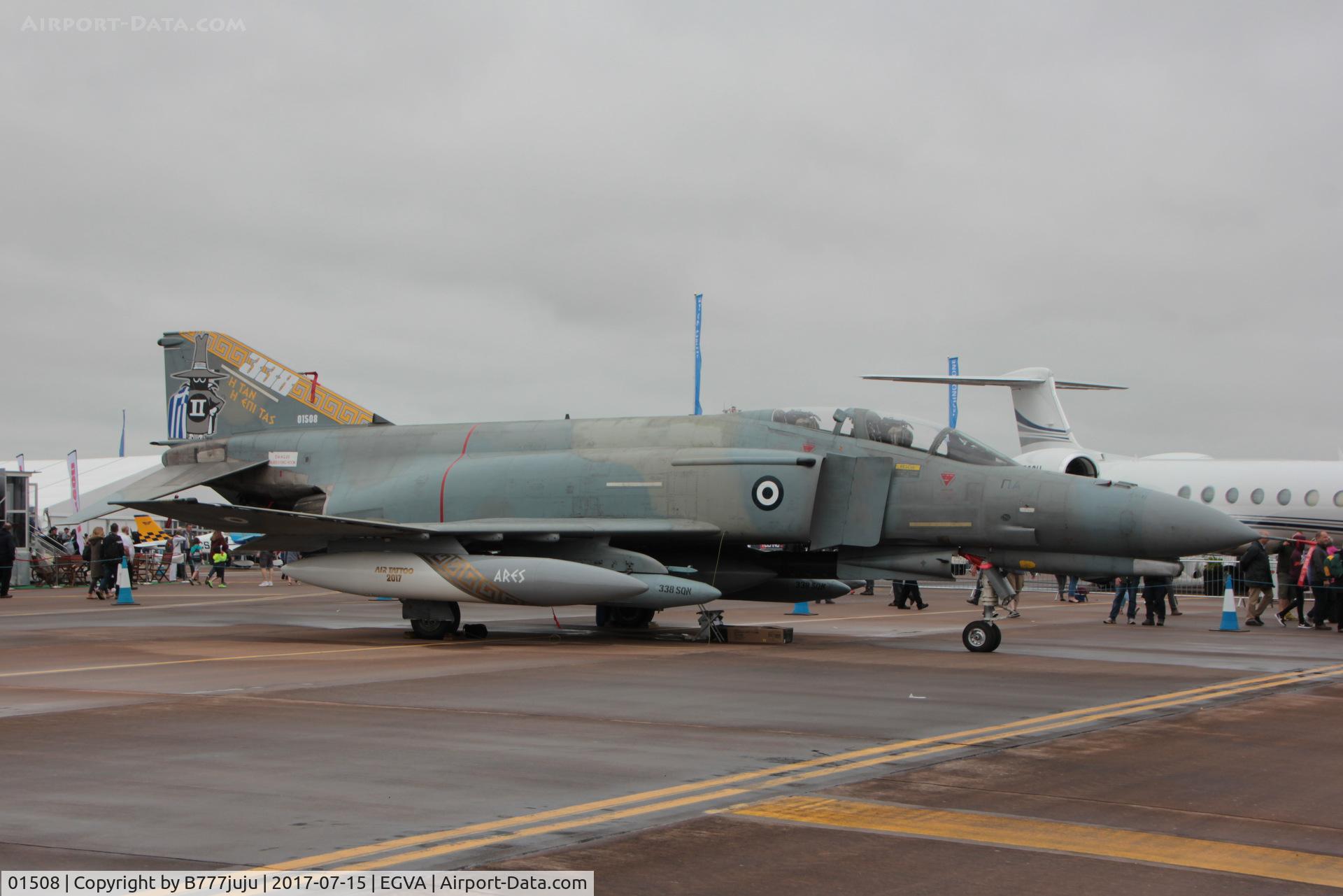 01508, McDonnell Douglas F-4E AUP Phantom II C/N 4470, at TATOO 2017
