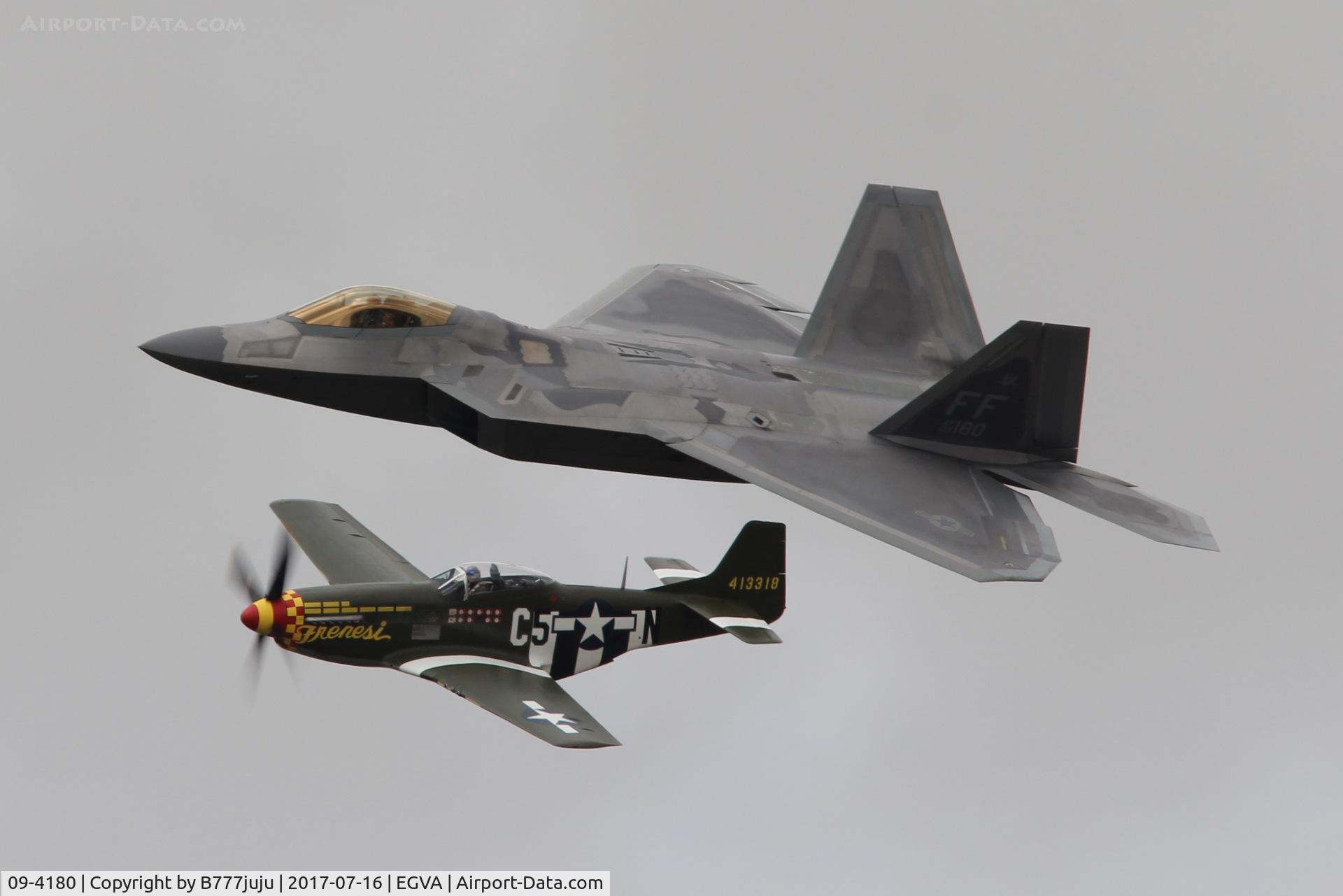 09-4180, Lockheed Martin F-22A Raptor C/N 4180, at TATOO 2017