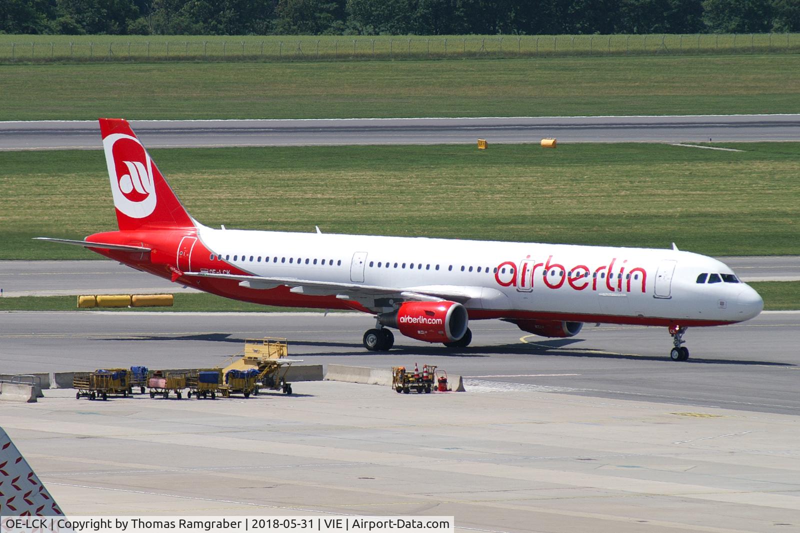 OE-LCK, 2011 Airbus A321-211 C/N 5133, Laudamotion (Air Berlin) Airbus A321
