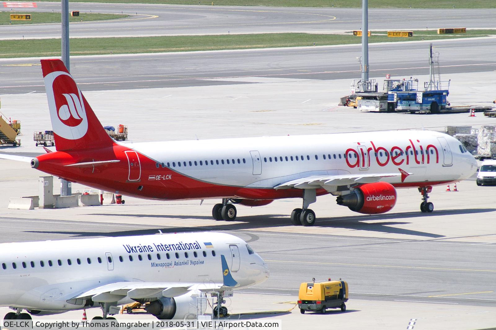 OE-LCK, 2011 Airbus A321-211 C/N 5133, Laudamotion (Air Berlin) Airbus A321