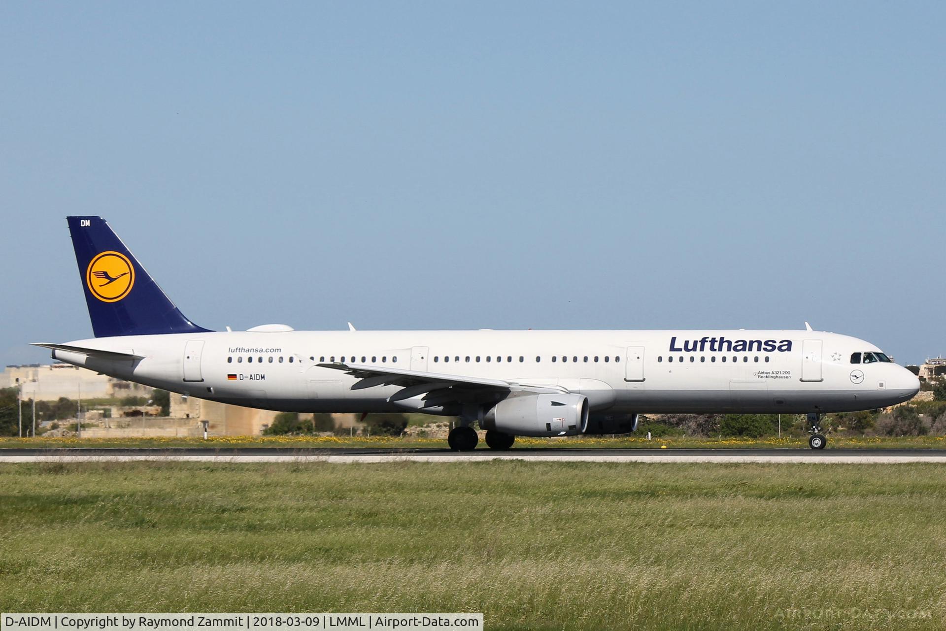 D-AIDM, 2011 Airbus A321-231 C/N 4916, A321 D-AIDM Lufthansa