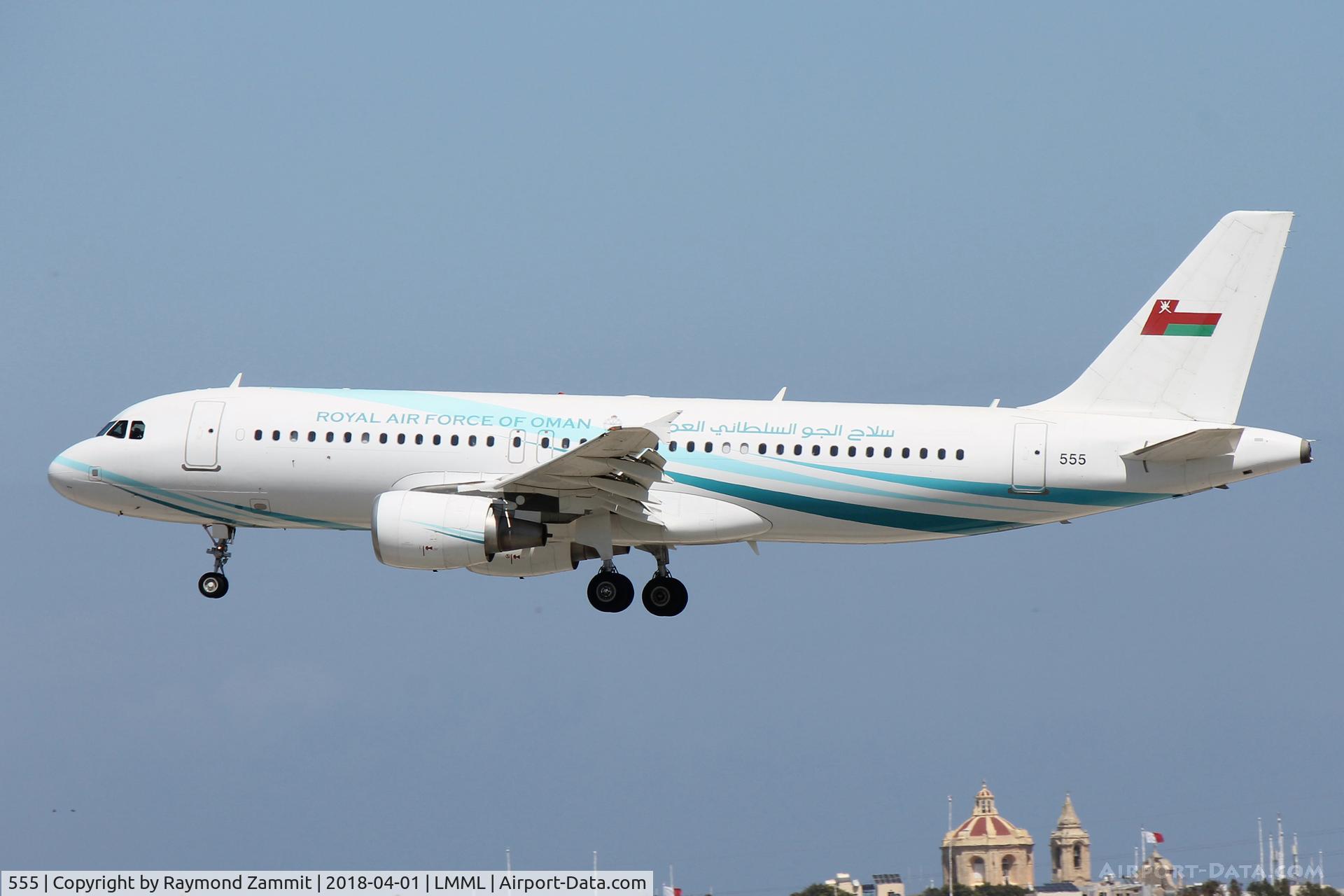 555, 2009 Airbus ACJ320 (A320-214/CJ) C/N 4117, Airbus ACJ320 555 Royal Air Force of Oman