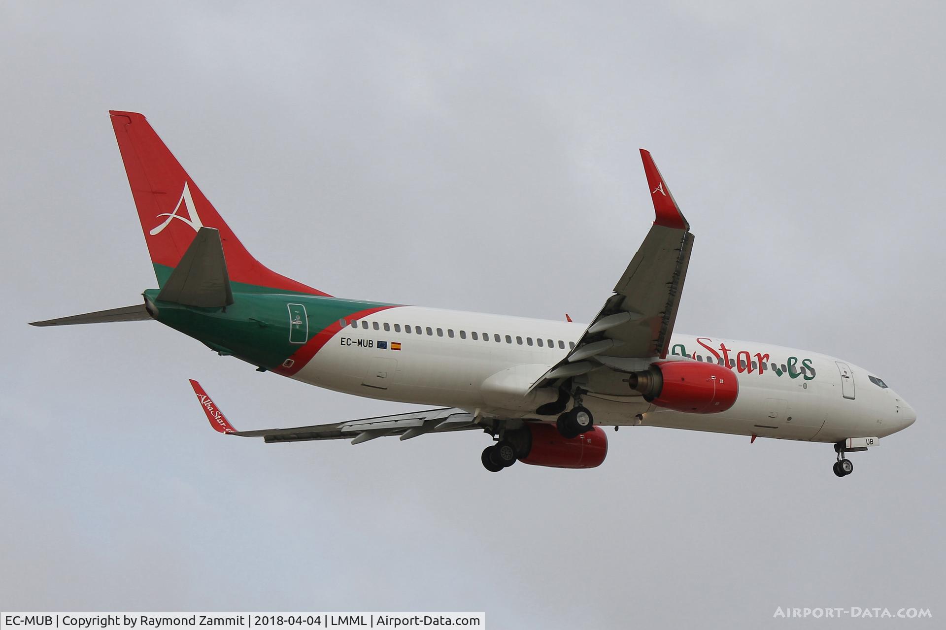 EC-MUB, 2003 Boeing 737-86J C/N 32920, B737-800 EC-MUB Alba Star