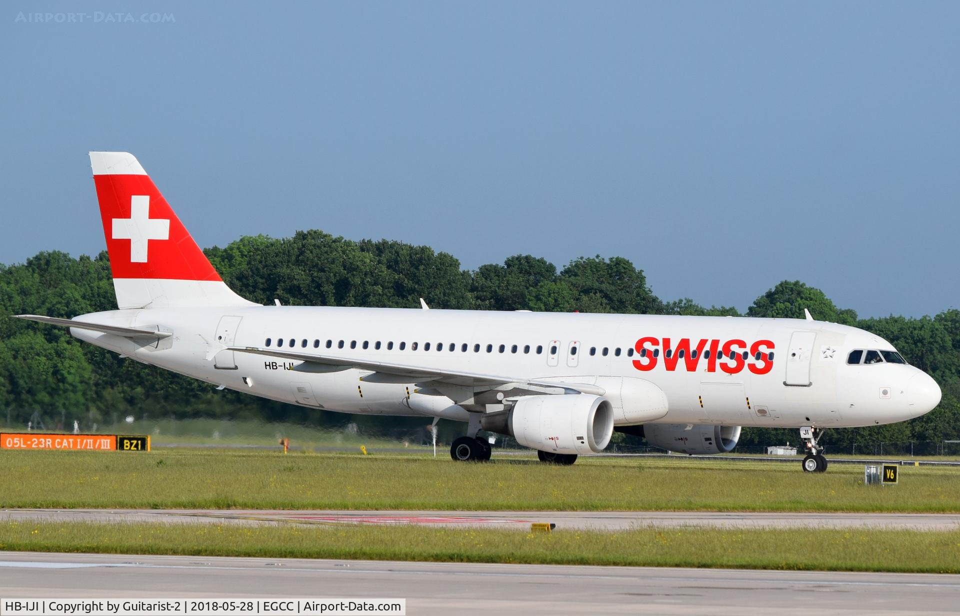 HB-IJI, 1996 Airbus A320-214 C/N 0577, At Manchester