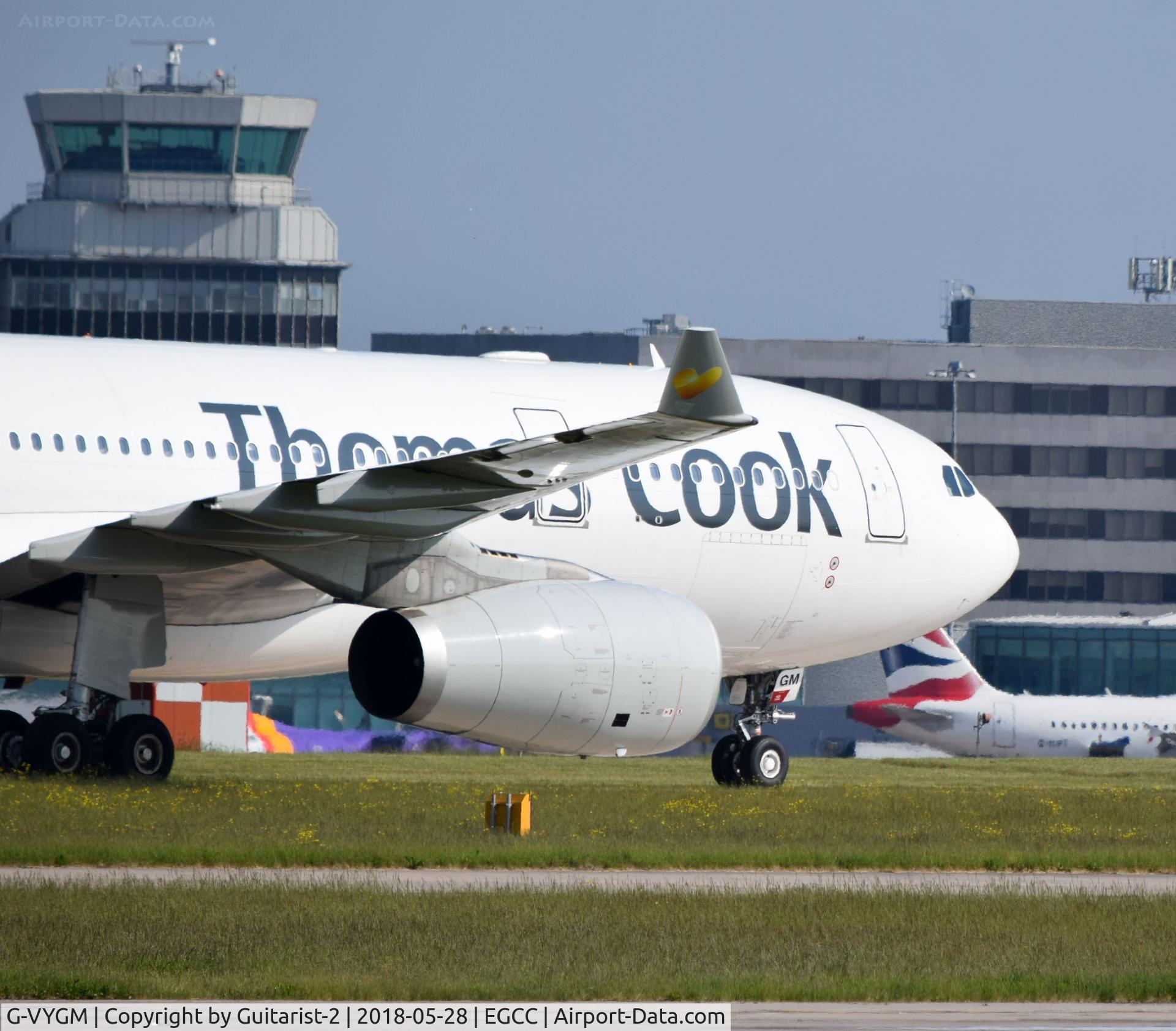 G-VYGM, 2015 Airbus A330-243 C/N 1601, At Manchester