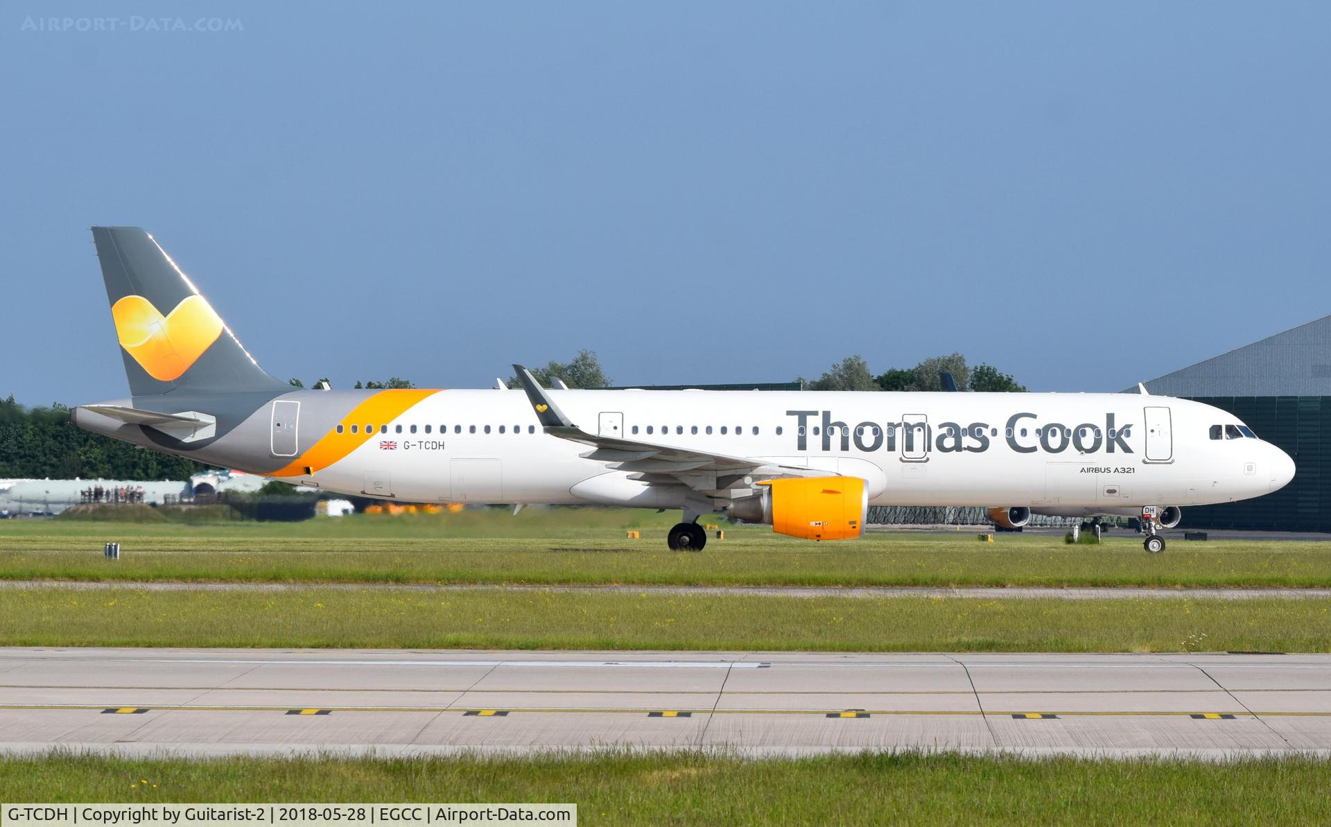 G-TCDH, 2015 Airbus A321-211 C/N 6515, At Manchester