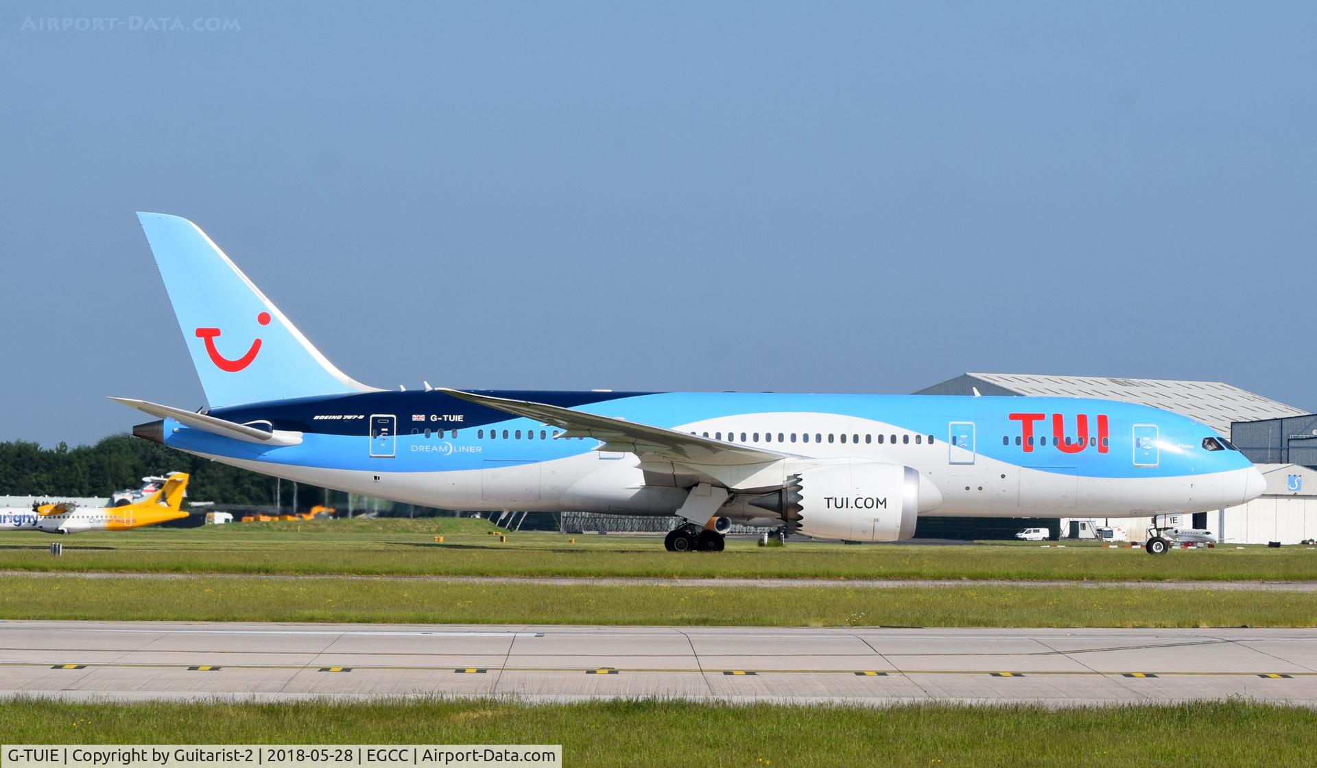 G-TUIE, 2014 Boeing 787-8 Dreamliner C/N 37227, At Manchester