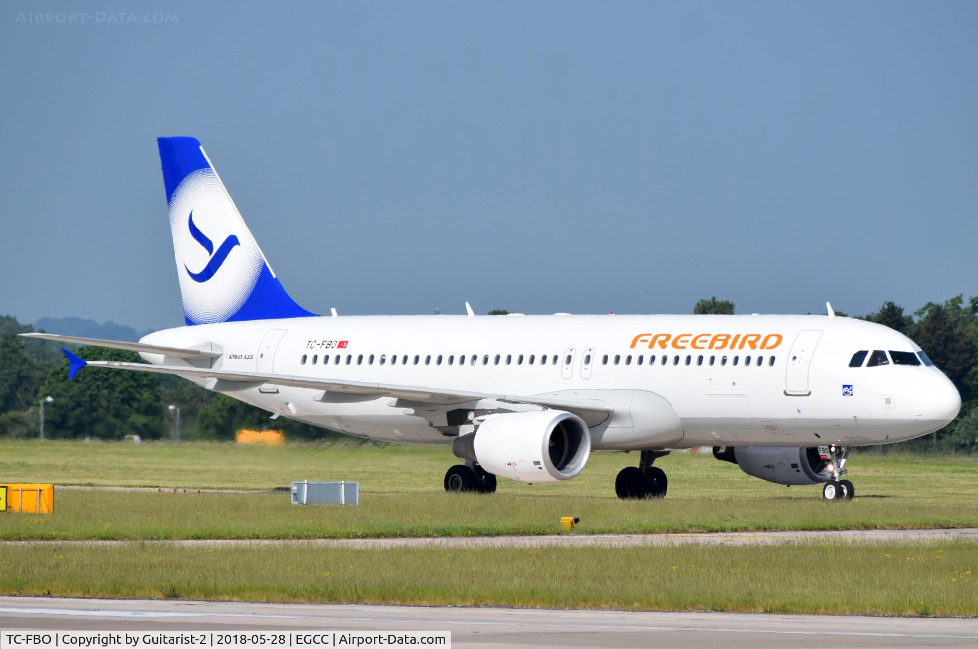 TC-FBO, 2012 Airbus A320-214 C/N 5096, At Manchester