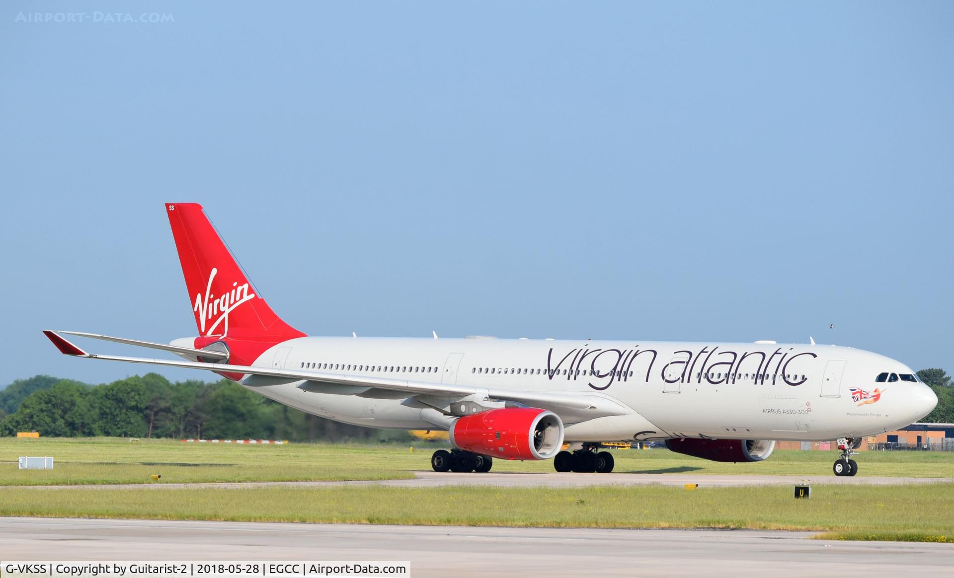 G-VKSS, 2010 Airbus A330-343X C/N 1201, At Manchester