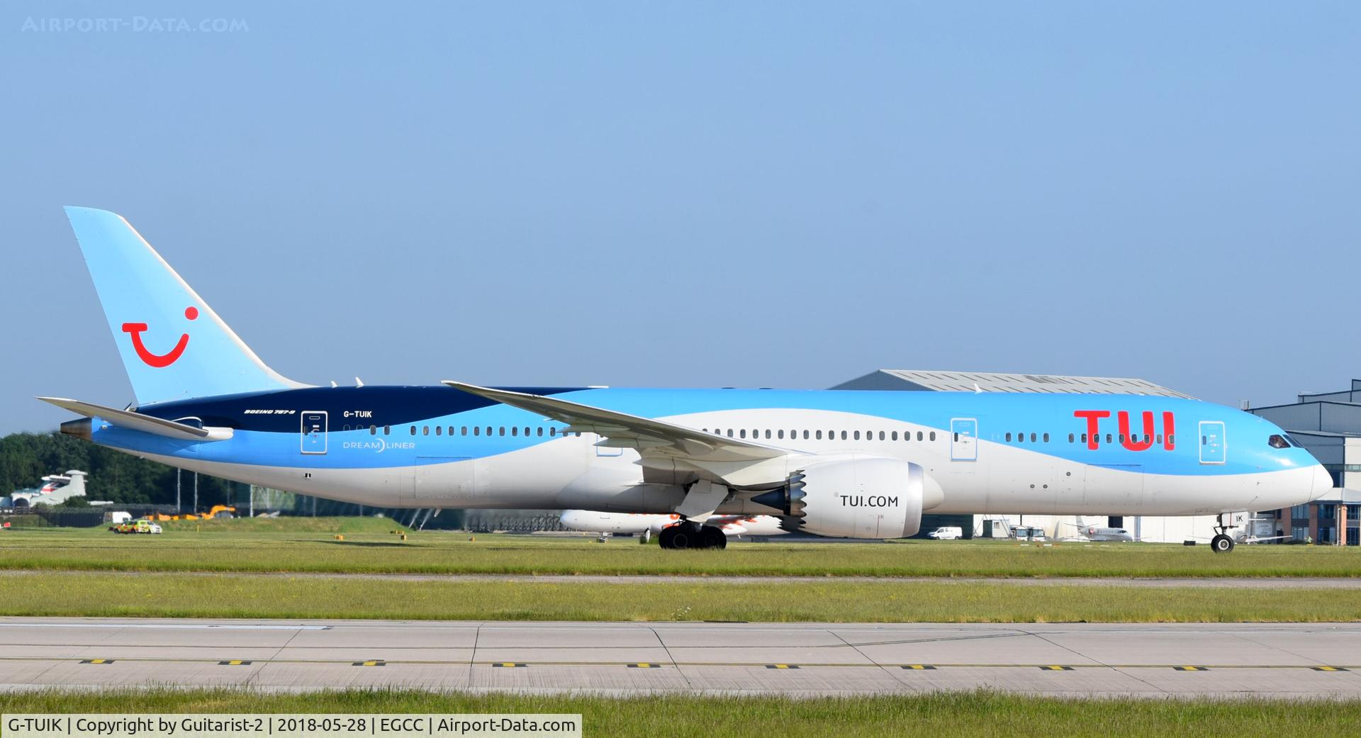 G-TUIK, 2017 Boeing 787-9 Dreamliner C/N 44579, At Manchester