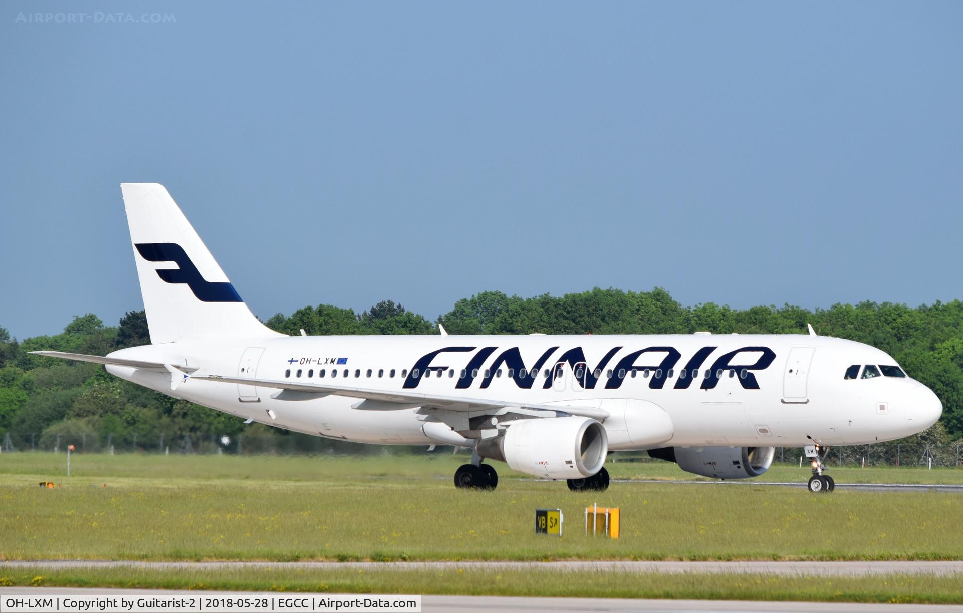 OH-LXM, 2003 Airbus A320-214 C/N 2154, At Manchester