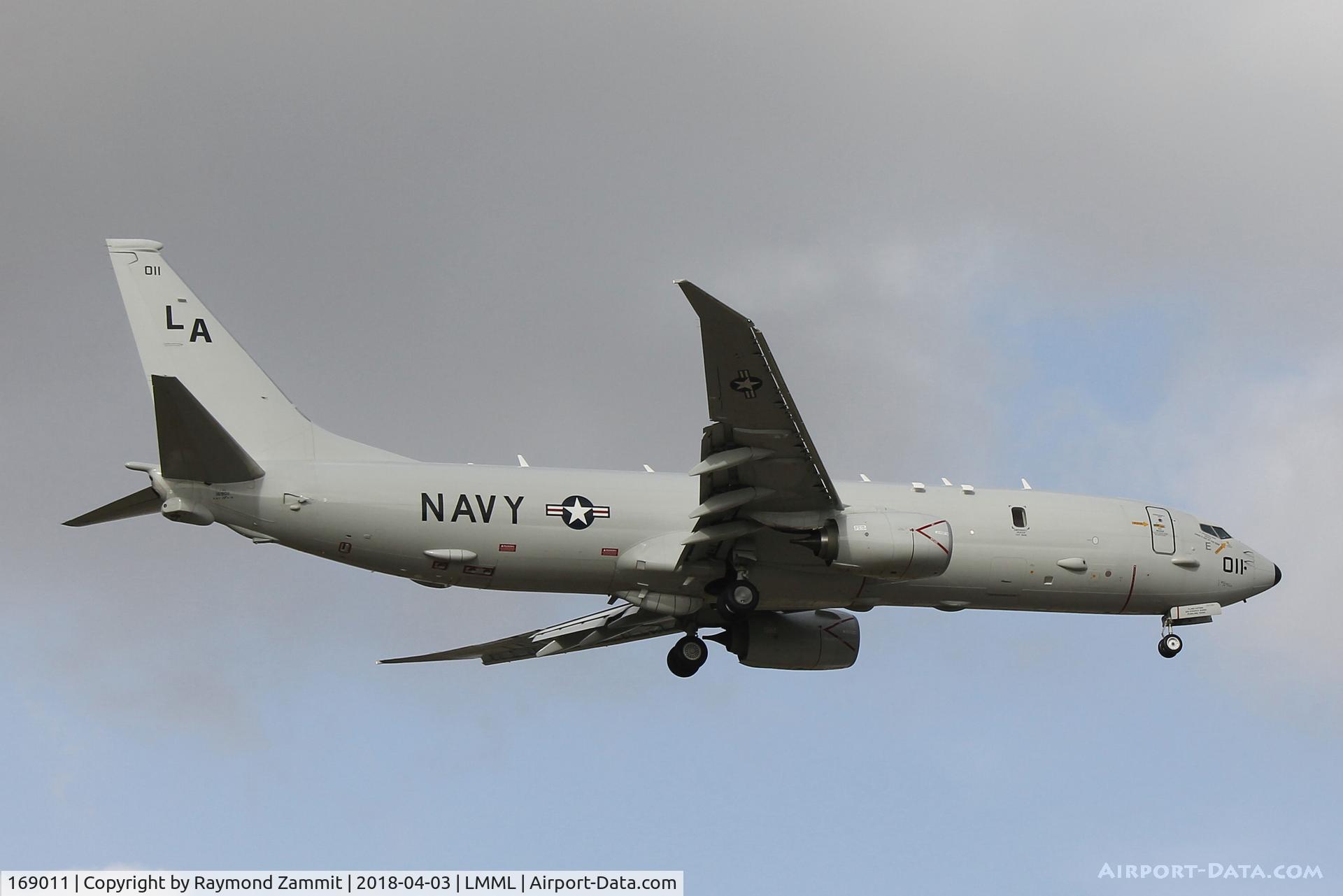 169011, 2016 Boeing P-8A Poseidon C/N 44953, Boeing P-8A Poseidon 169011 United States Navy