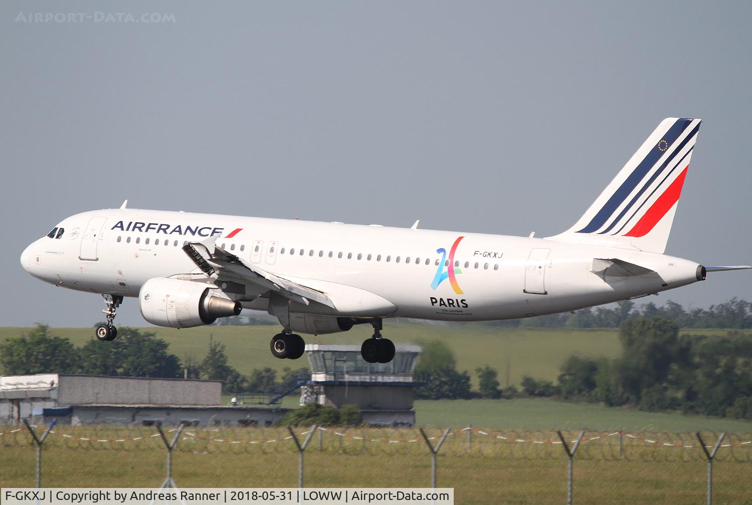 F-GKXJ, 2002 Airbus A320-214 C/N 1900, Air France A320