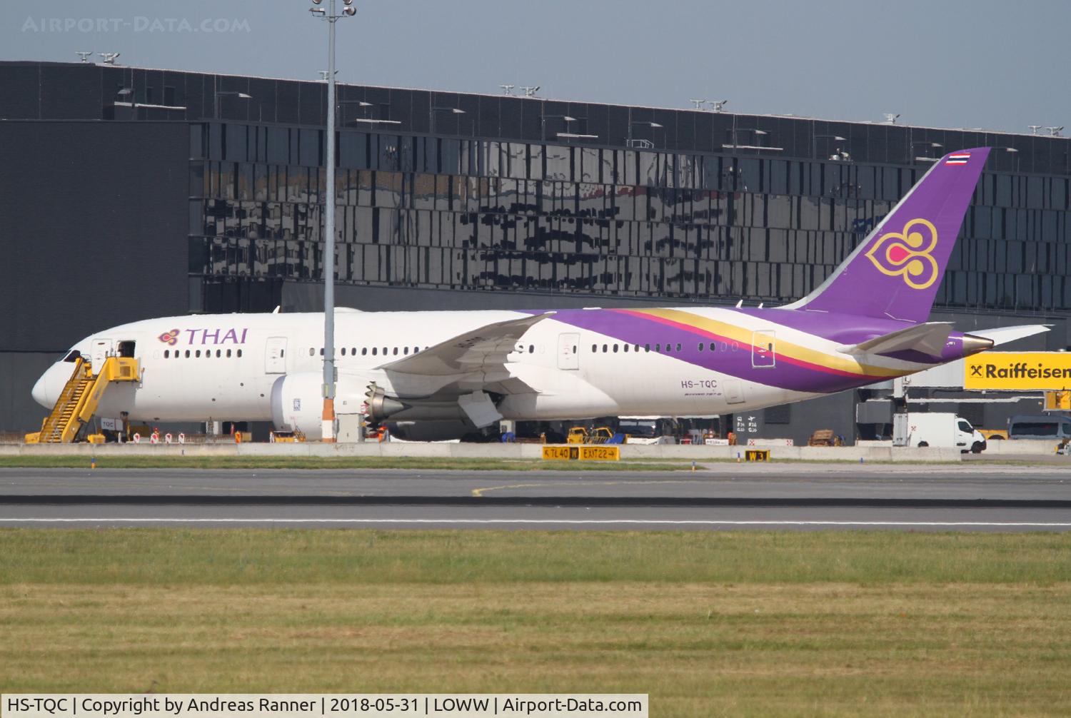 HS-TQC, 2014 Boeing 787-8 Dreamliner C/N 36110, Thai Airways Boeing 787
