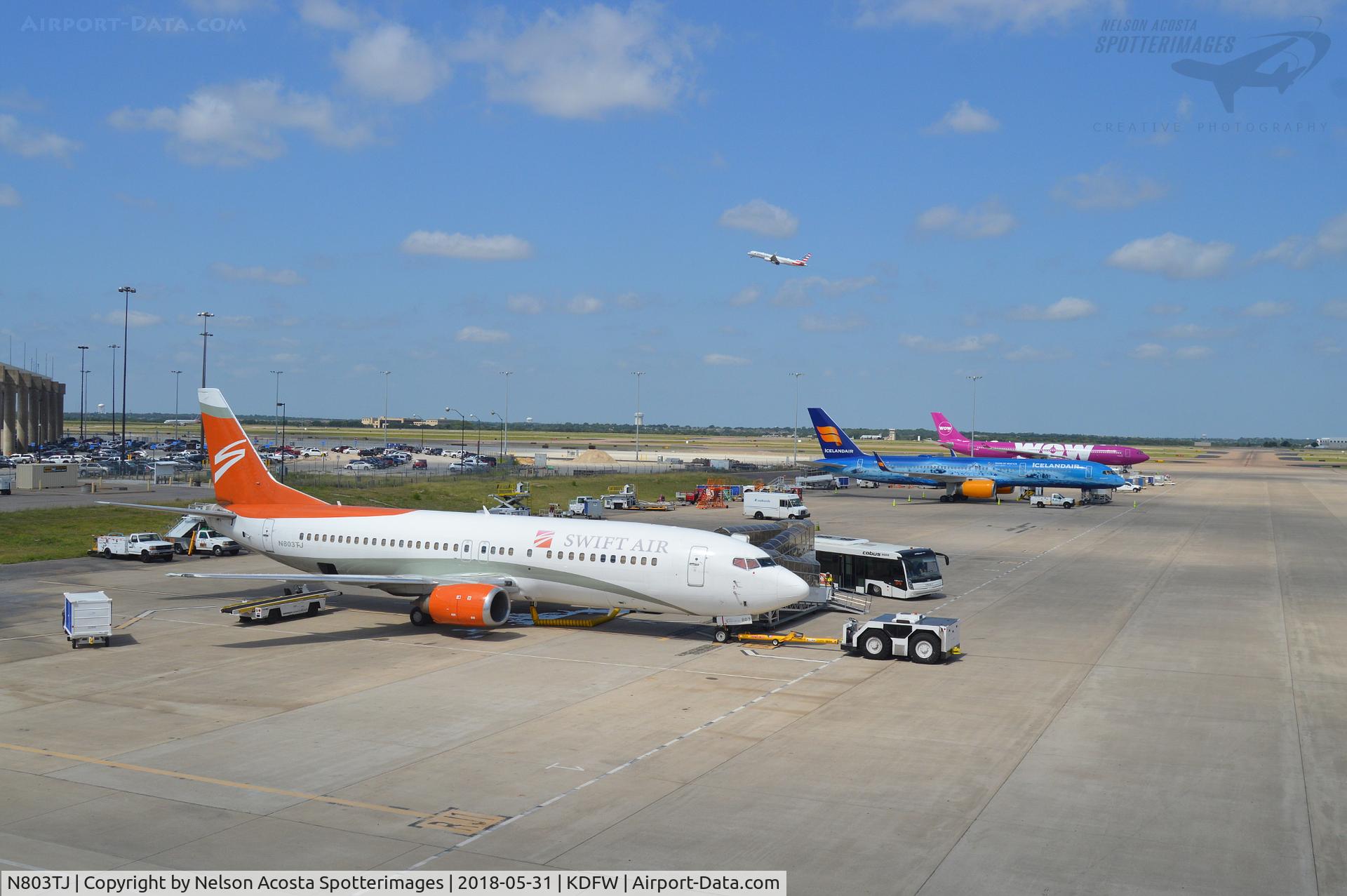 N803TJ, 1993 Boeing 737-45D C/N 27156/2492, New and unusual carriers all in one spot! Breathtaking!!
