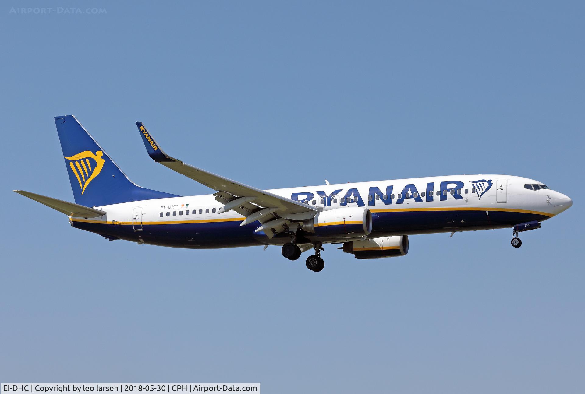 EI-DHC, 2005 Boeing 737-8AS C/N 33573, Copenhagen 30.5.2018