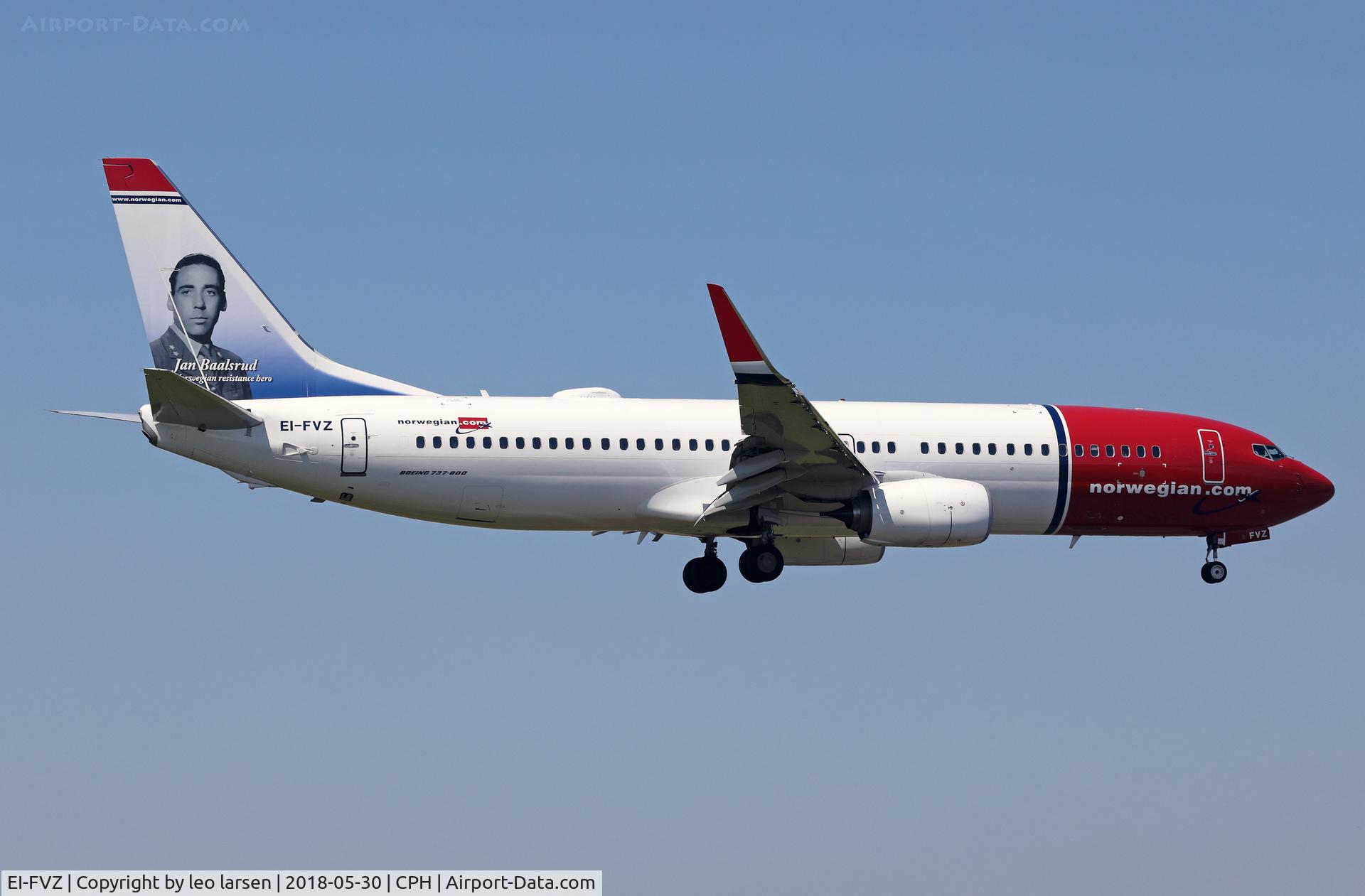 EI-FVZ, 2017 Boeing 737-8JP C/N 42093, Copenhagen 30.5.2018