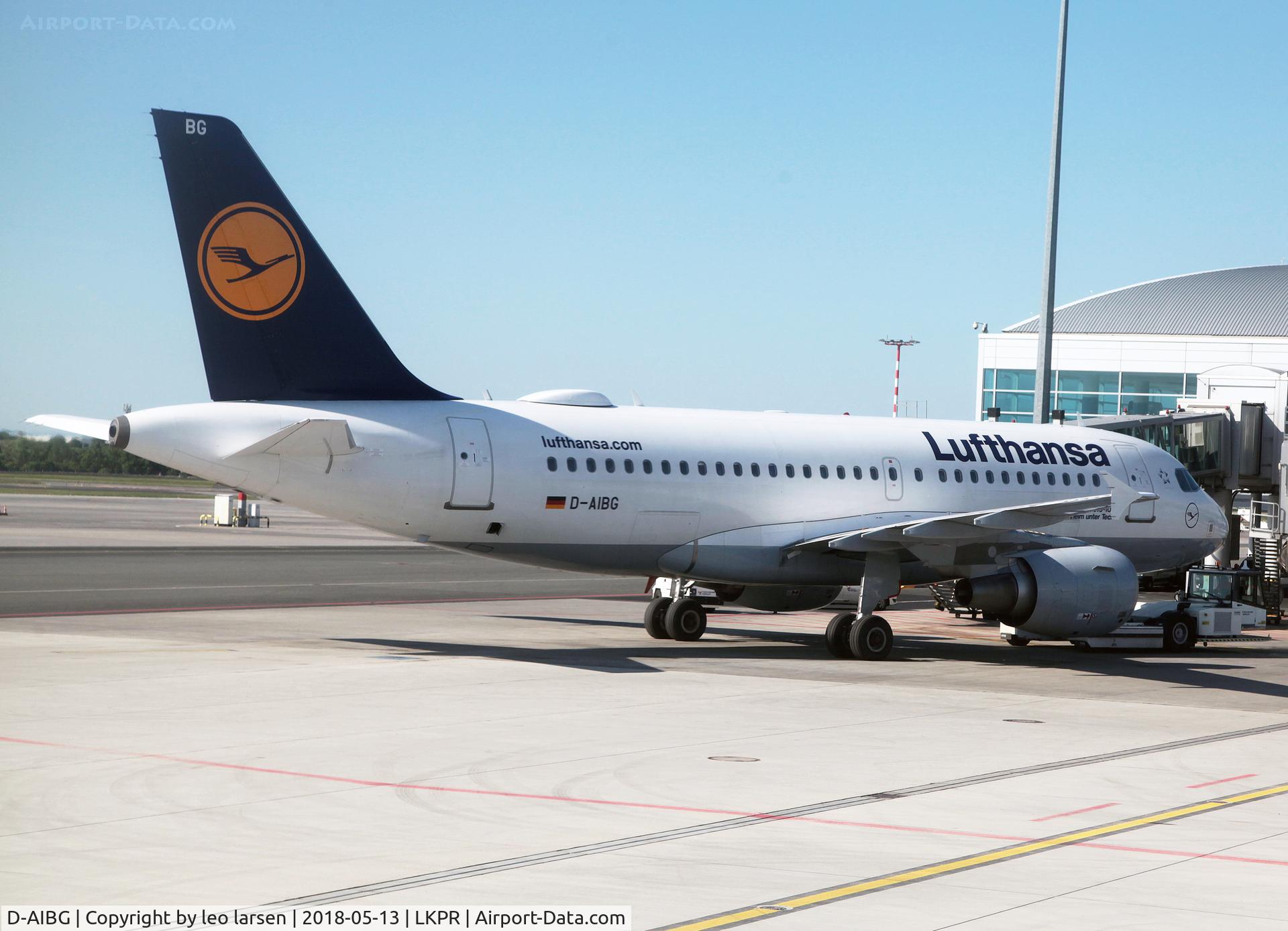 D-AIBG, 2011 Airbus A319-112 C/N 4841, Praha 13.5.2018