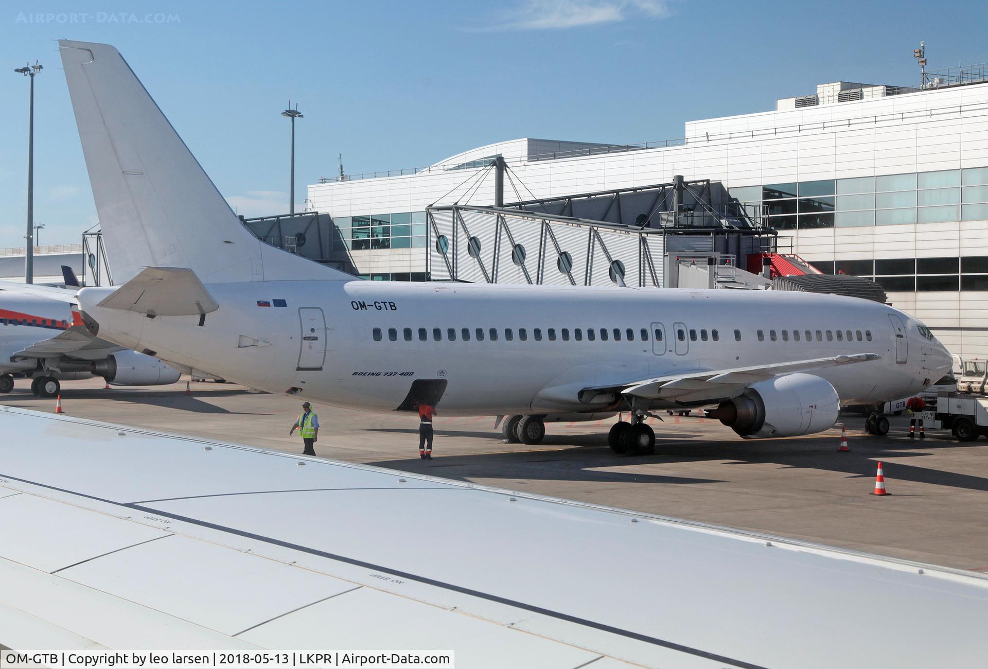 OM-GTB, 1997 Boeing 737-49R C/N 28882, Praha 13.5.2018