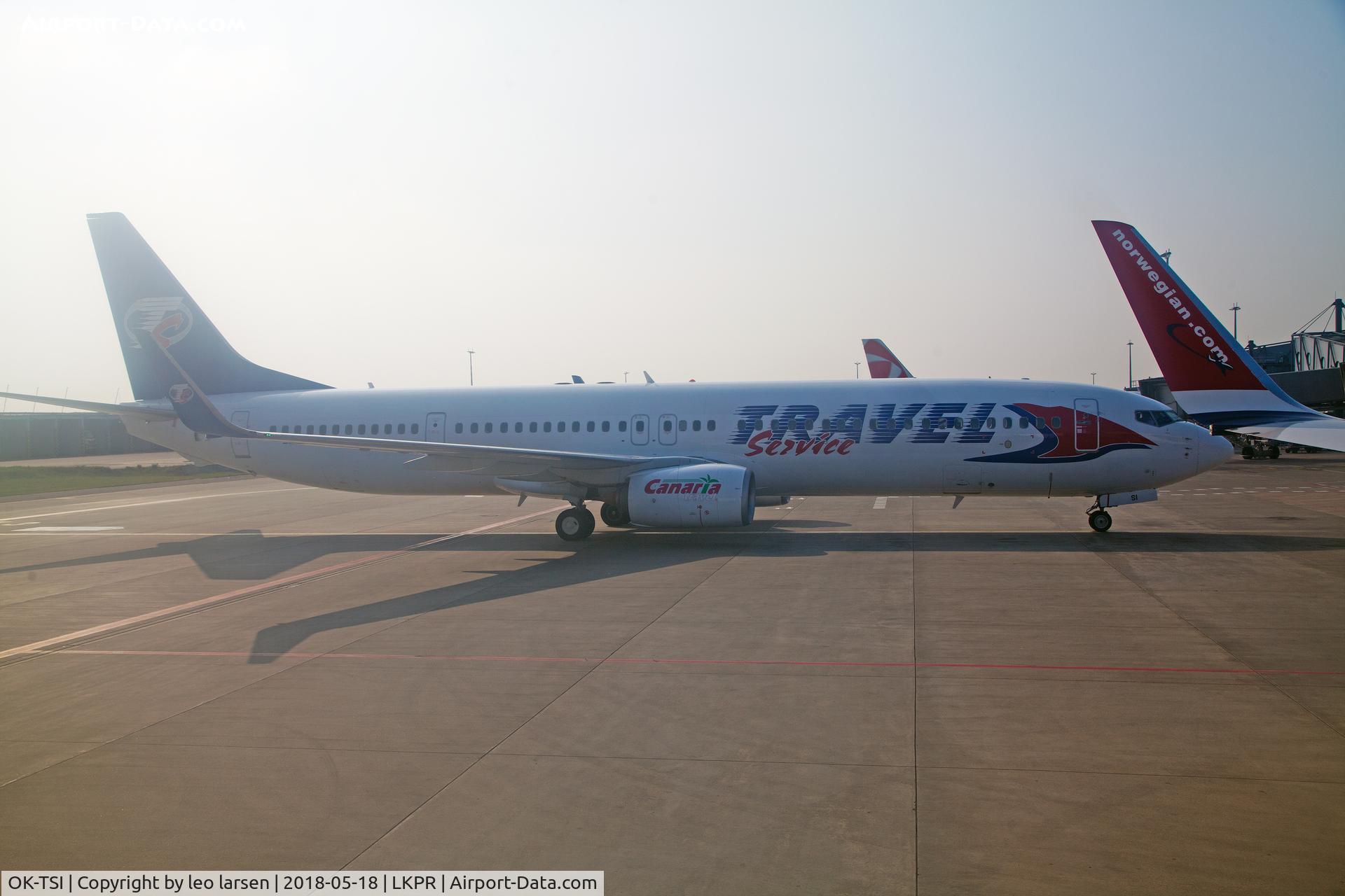 OK-TSI, 2011 Boeing 737-9GJ/ER C/N 37363, Praha 18.5.2018