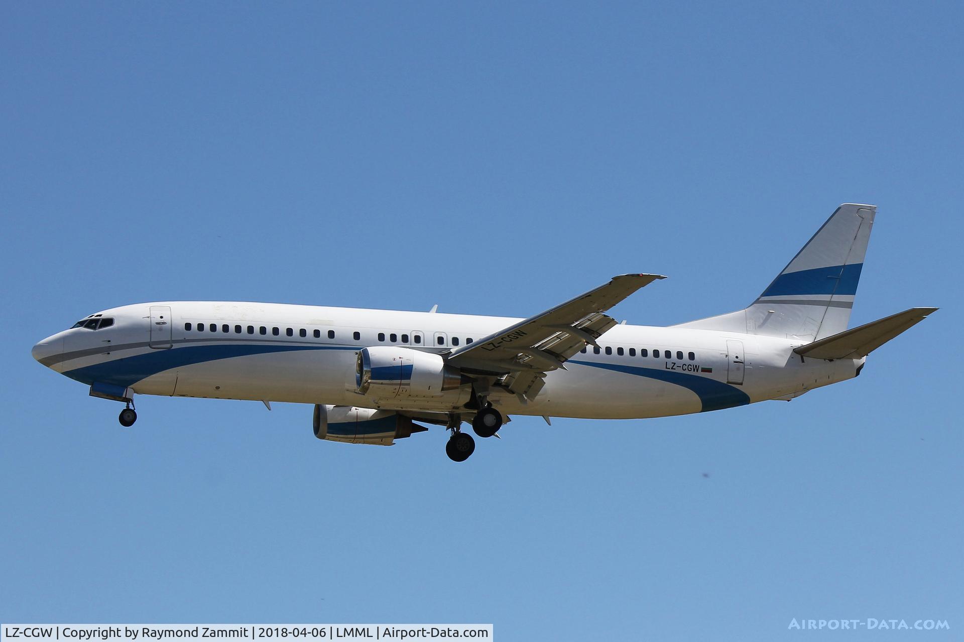 LZ-CGW, 1996 Boeing 737-46J C/N 28038, B737-400 LZ-CGW CargoAir