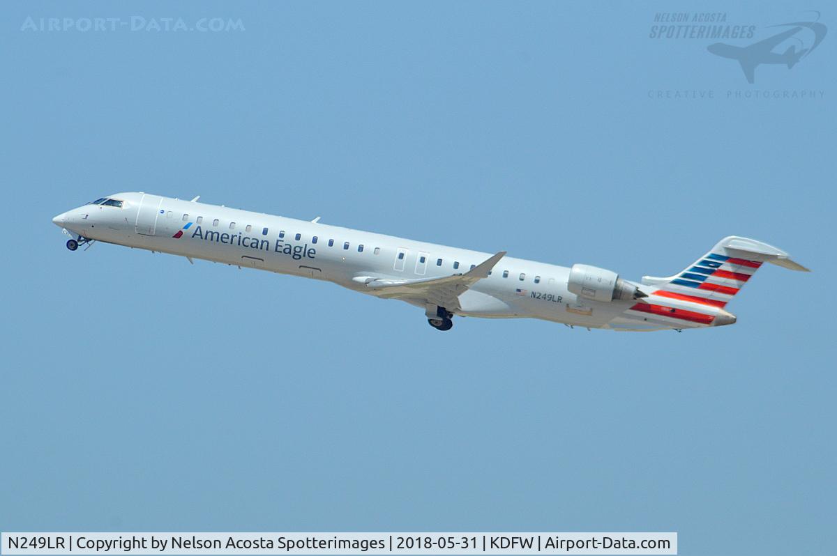 N249LR, 2011 Bombardier CRJ-900LR (CL-600-2D24) C/N 15275, Climbing from 18L @ DFW
