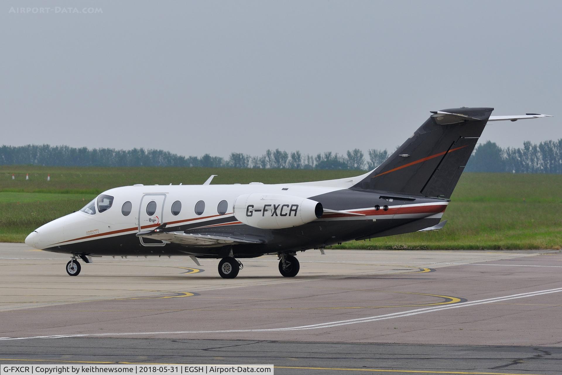 G-FXCR, 2005 Raytheon Beechjet 400A/Nextant N400XT C/N RK-423, Return Visitor.