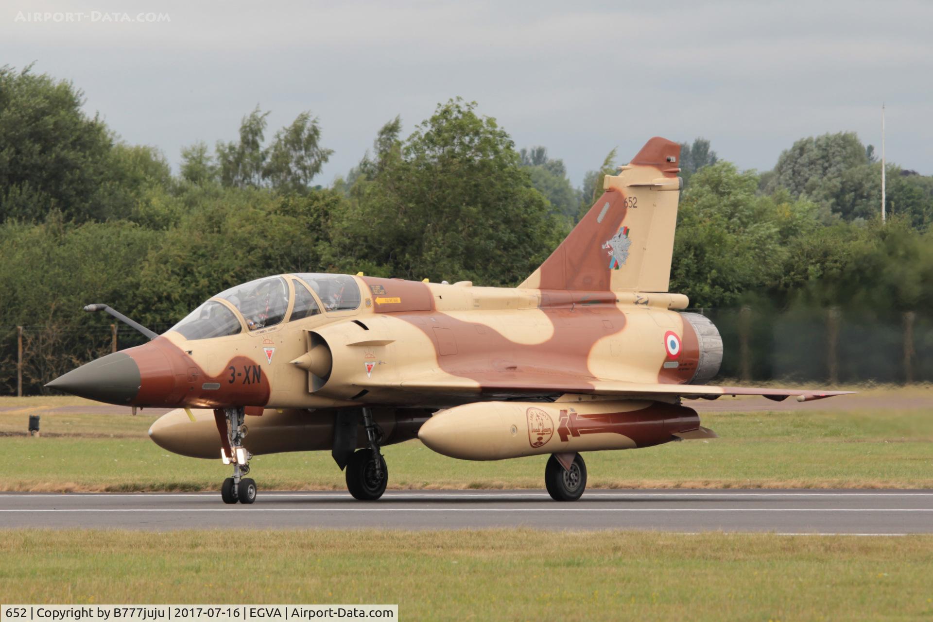 652, Dassault Mirage 2000D C/N 507, at TATOO 2017