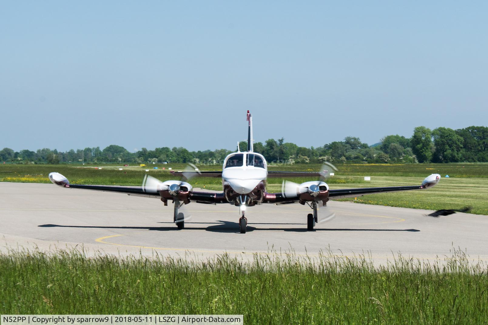 N52PP, 1980 Cessna 340A C/N 340A0987, At Grenchen.