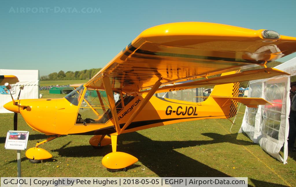 G-CJOL, 2017 Aeropro Eurofox 3K C/N 50416, G-CJOL Eurofox at the Microlight Trade Fair, Popham