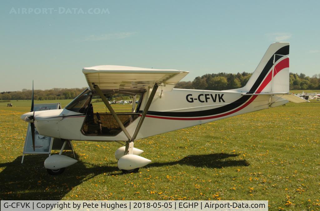 G-CFVK, Best Off Skyranger HKS(1) C/N BMAA/HB/497, G-CFVK SkyRanger at the Microlight Trade Fair, Popham