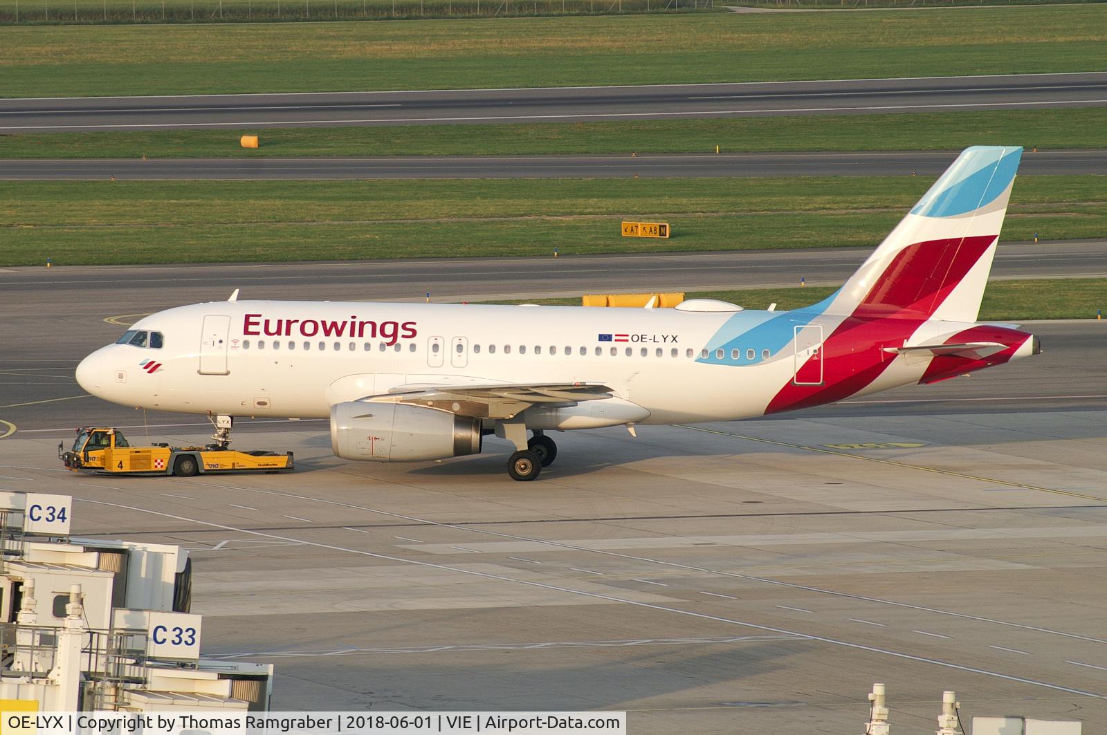 OE-LYX, 2010 Airbus A319-132 C/N 4285, Eurowings Europe Airbus A319