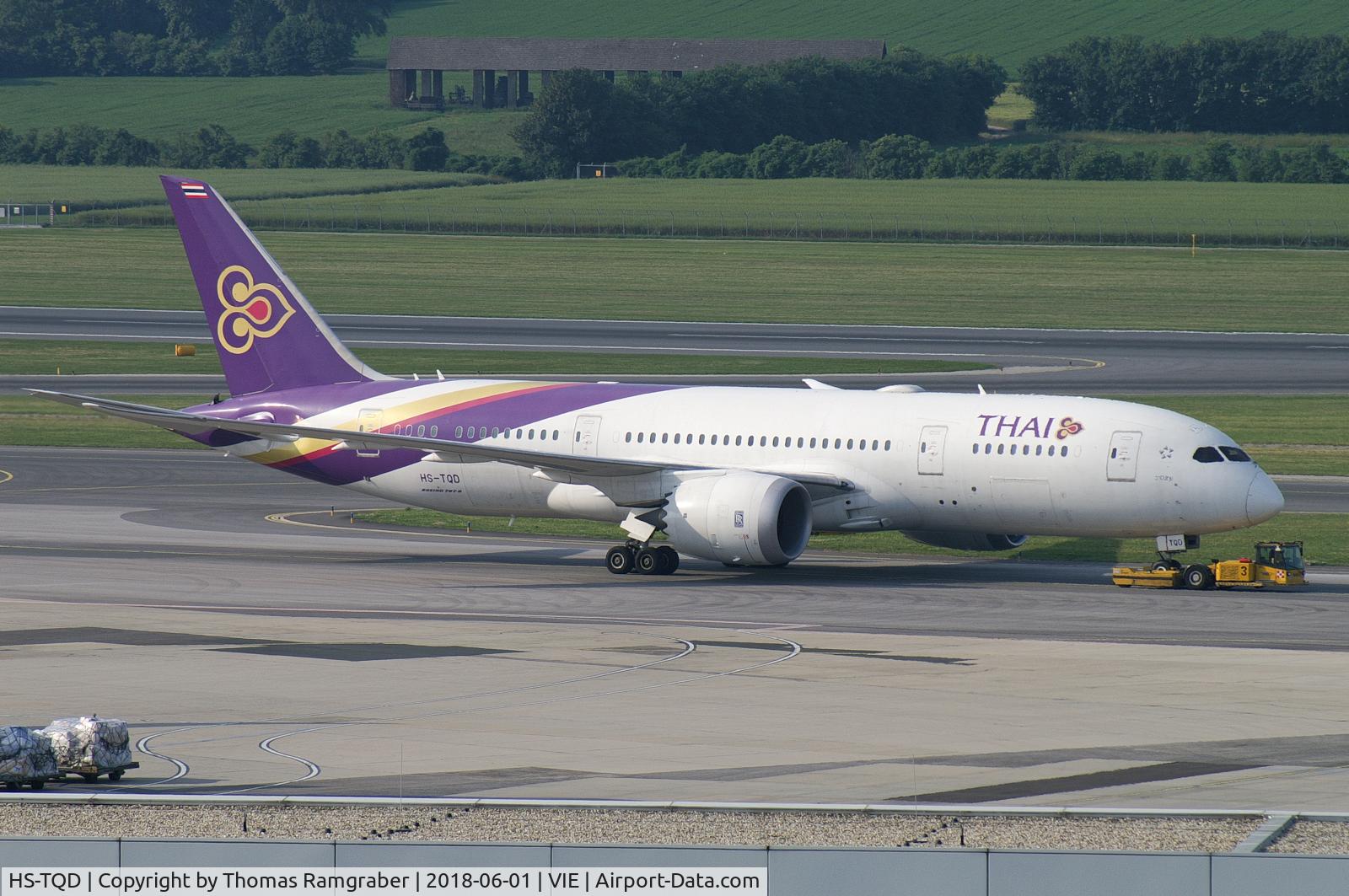 HS-TQD, 2014 Boeing 787-8 Dreamliner C/N 35320, Thai Airways International Boeing 787-8