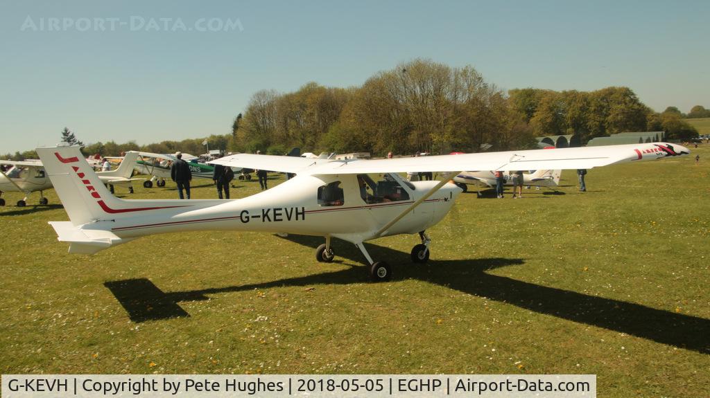 G-KEVH, 2004 Jabiru UL-450 C/N PFA 274A-13607, G-KEVH Jabiru visiting the 2018 Microlight Trade Fair, Popham