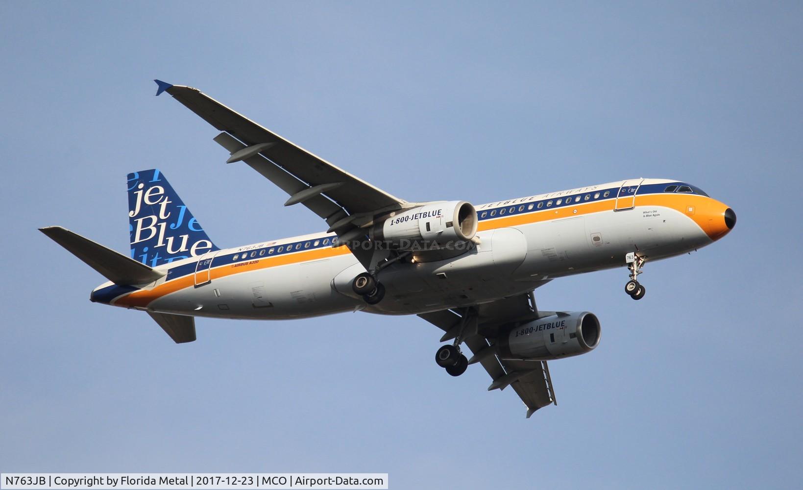 N763JB, 2008 Airbus A320-232 C/N 3707, Jet Blue 