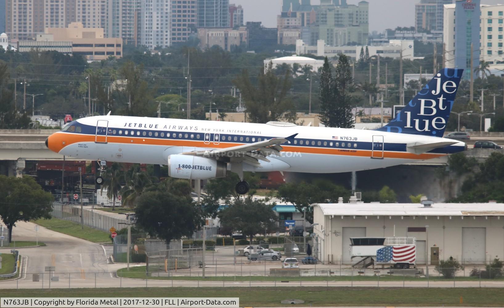 N763JB, 2008 Airbus A320-232 C/N 3707, Jet Blue 