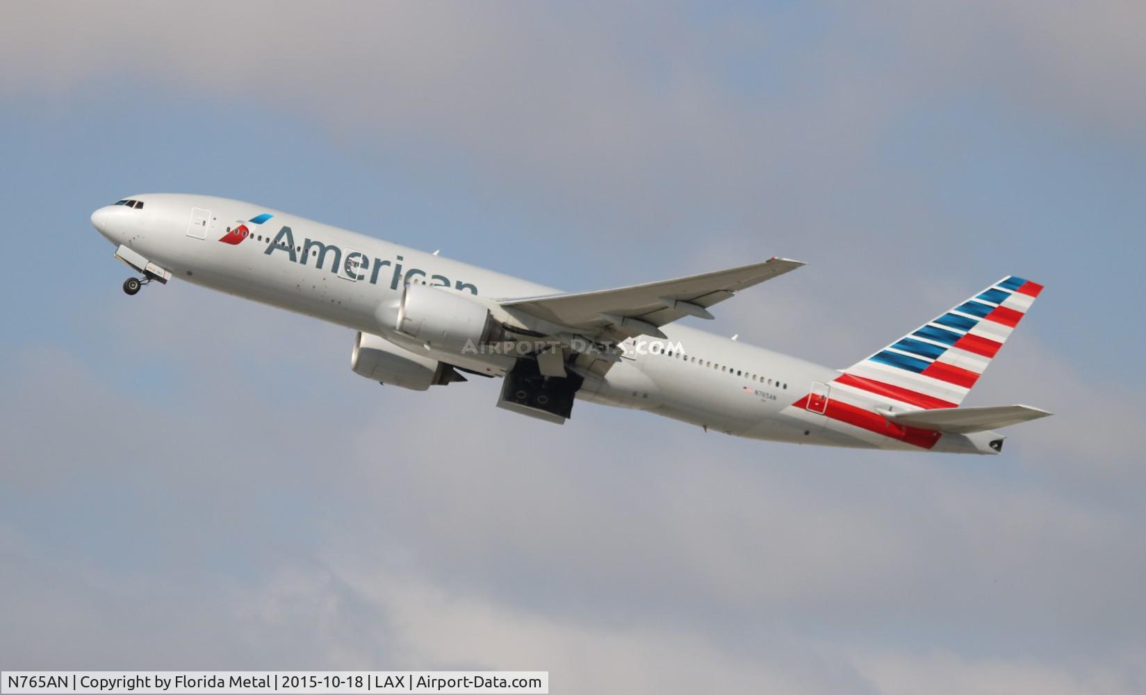 N765AN, 2003 Boeing 777-223 C/N 32879, American