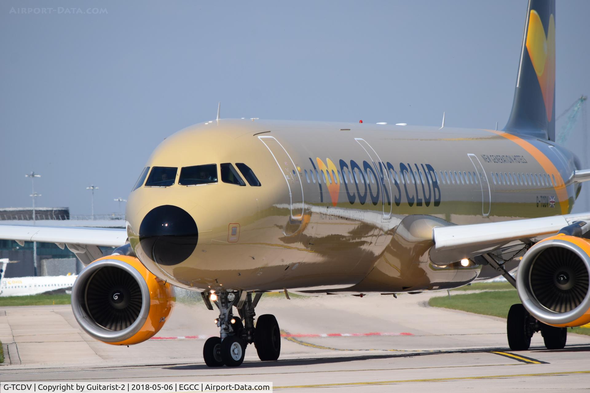 G-TCDV, 2003 Airbus A321-211 C/N 1972, At Manchester