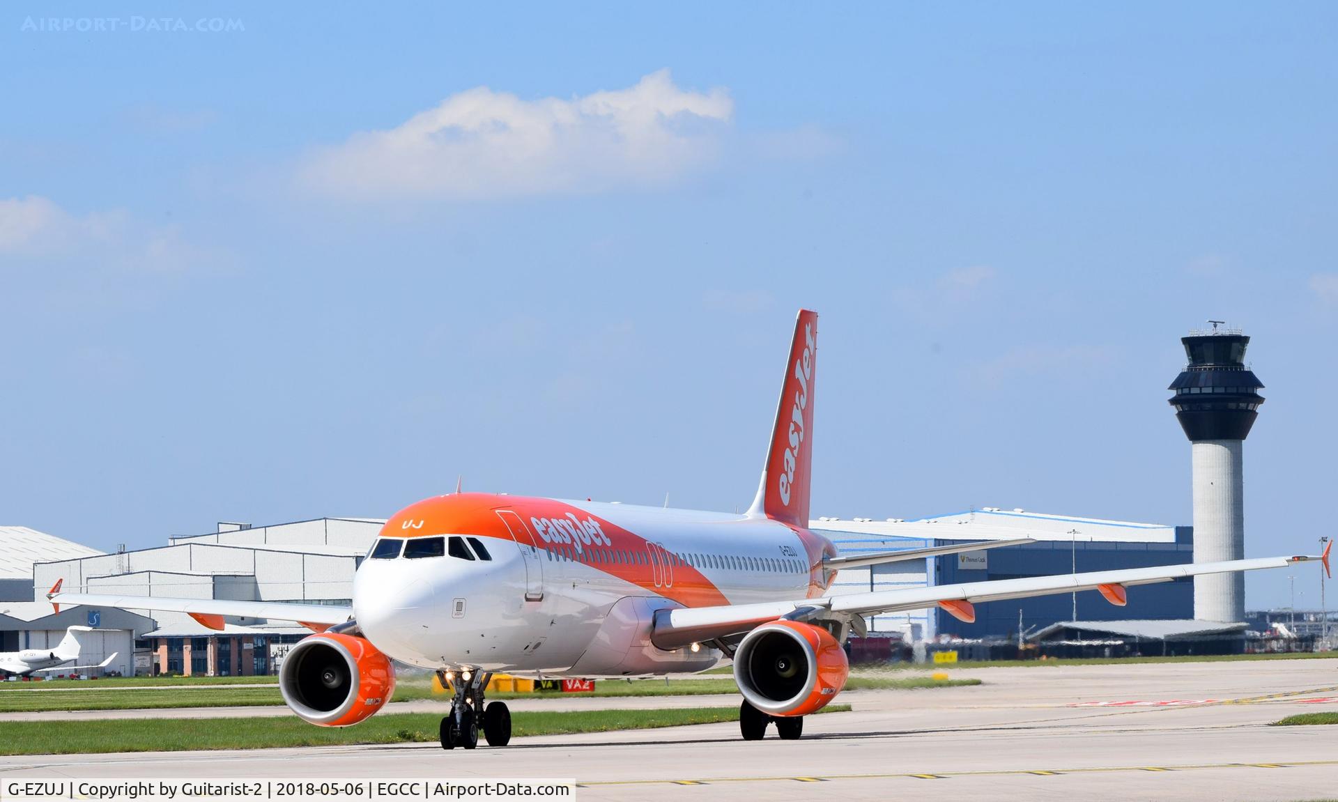G-EZUJ, 2011 Airbus A320-214 C/N 4740, At Manchester