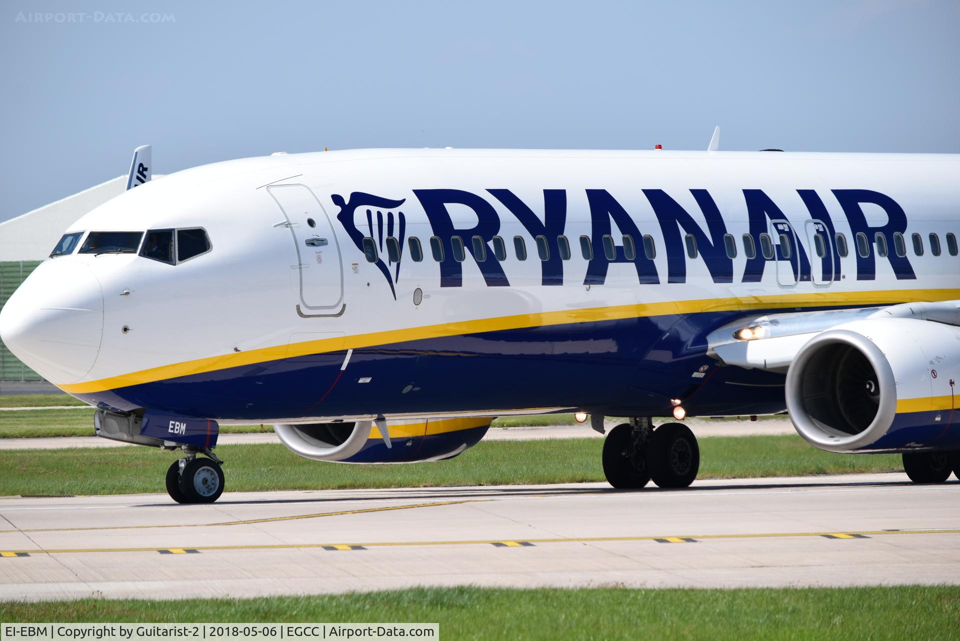 EI-EBM, 2009 Boeing 737-8AS C/N 35002, At Manchester