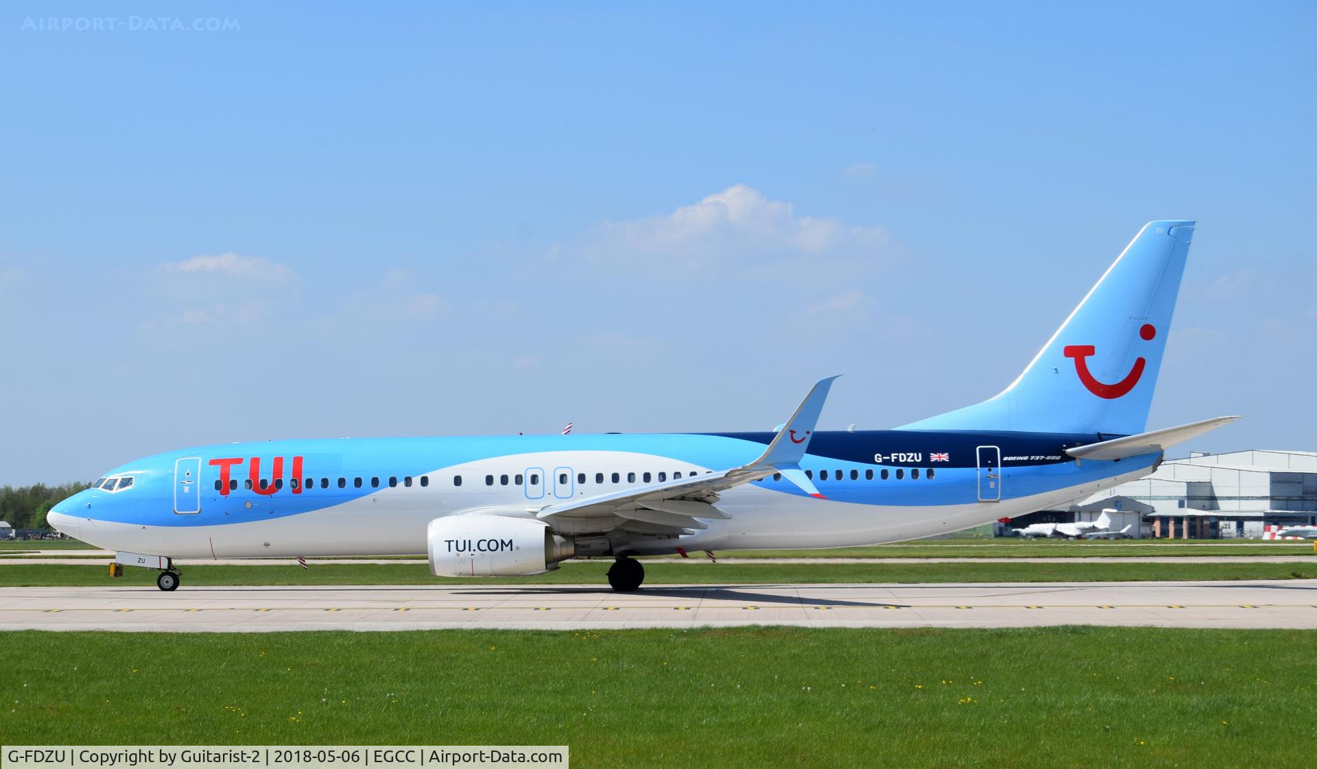 G-FDZU, 2011 Boeing 737-8K5 C/N 37253, At Manchester