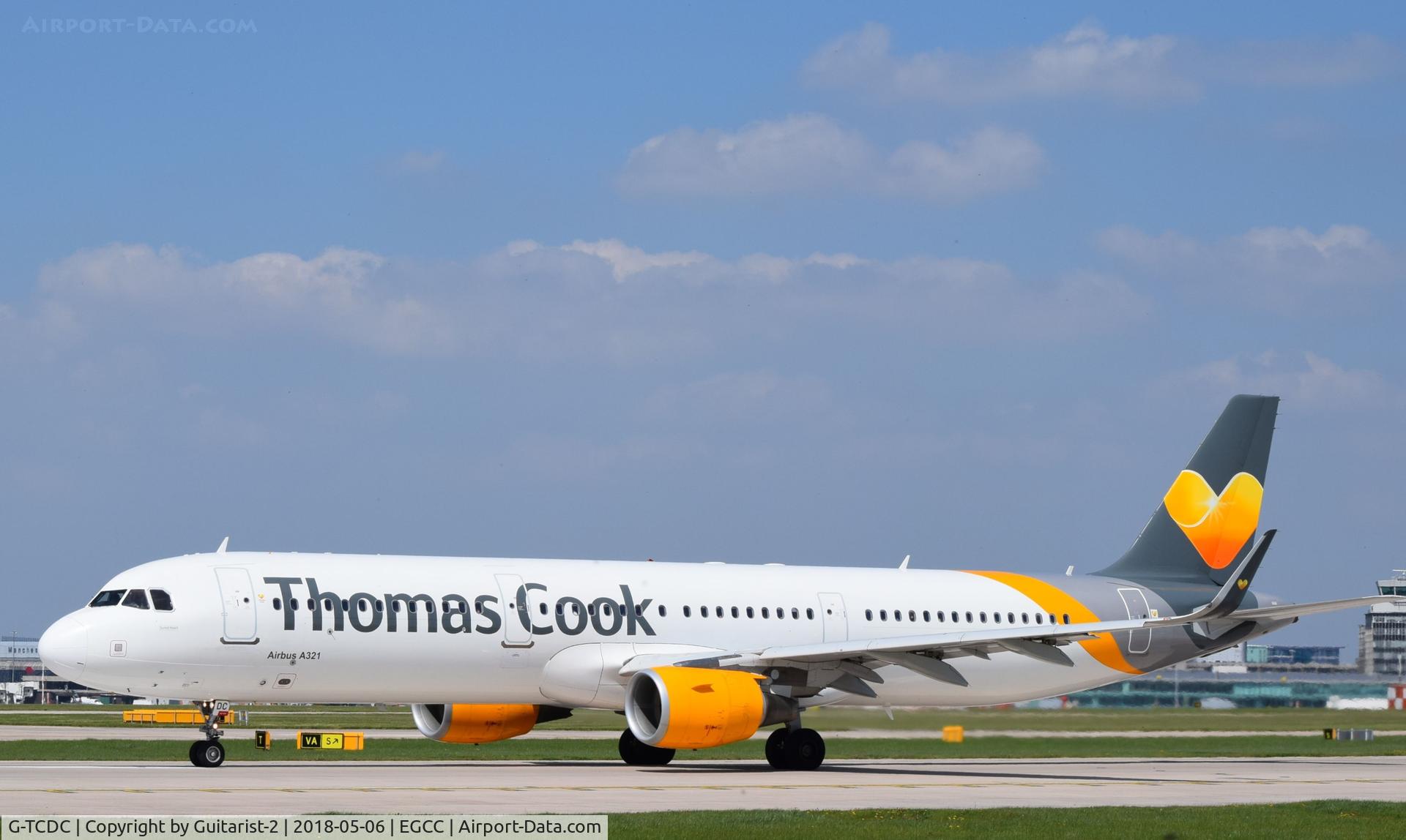 G-TCDC, 2013 Airbus A321-211 C/N 5872, At Manchester
